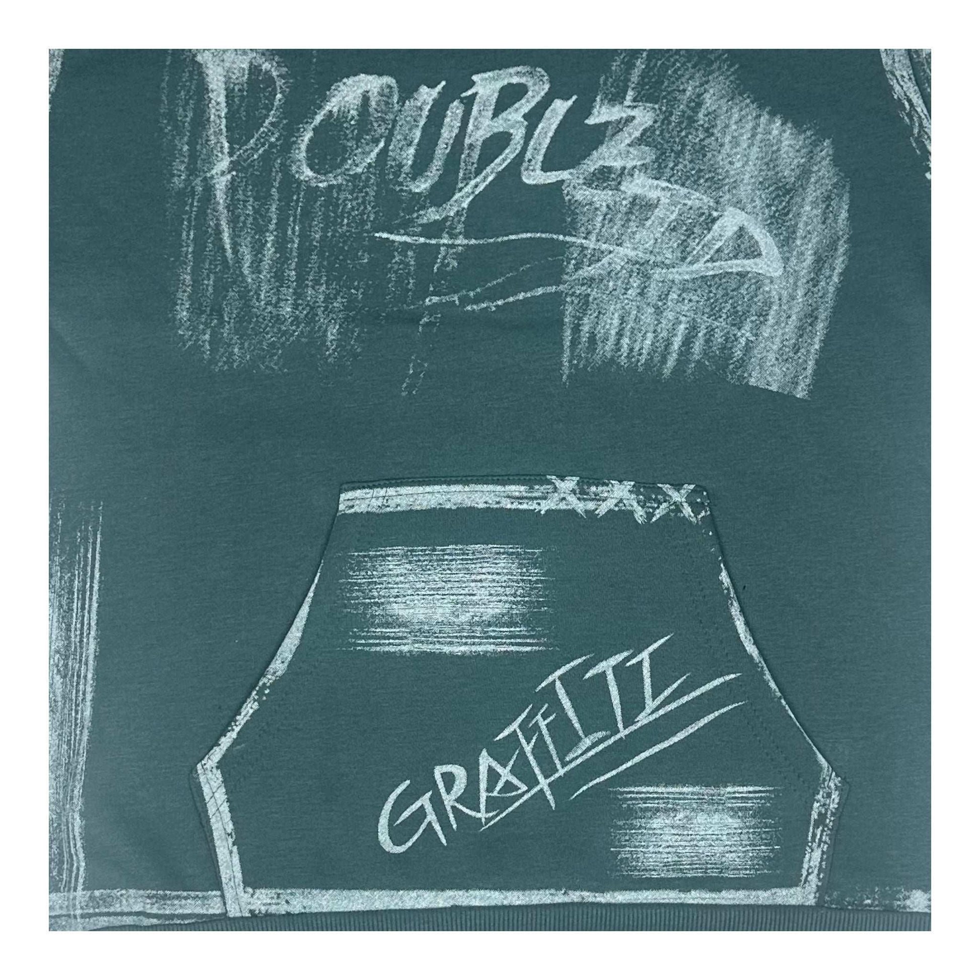 Angel Shopping Φούτερ με Κουκούλα Πράσινο