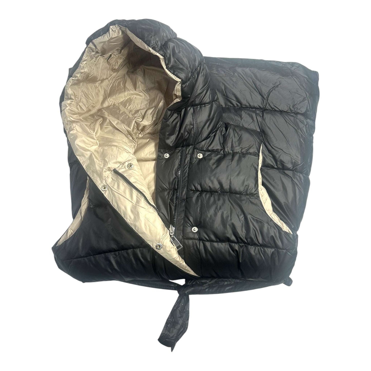 Angel Shopping Γυναικείο Αμάνικο Μπουφάν για Χειμώνα Μαύρο