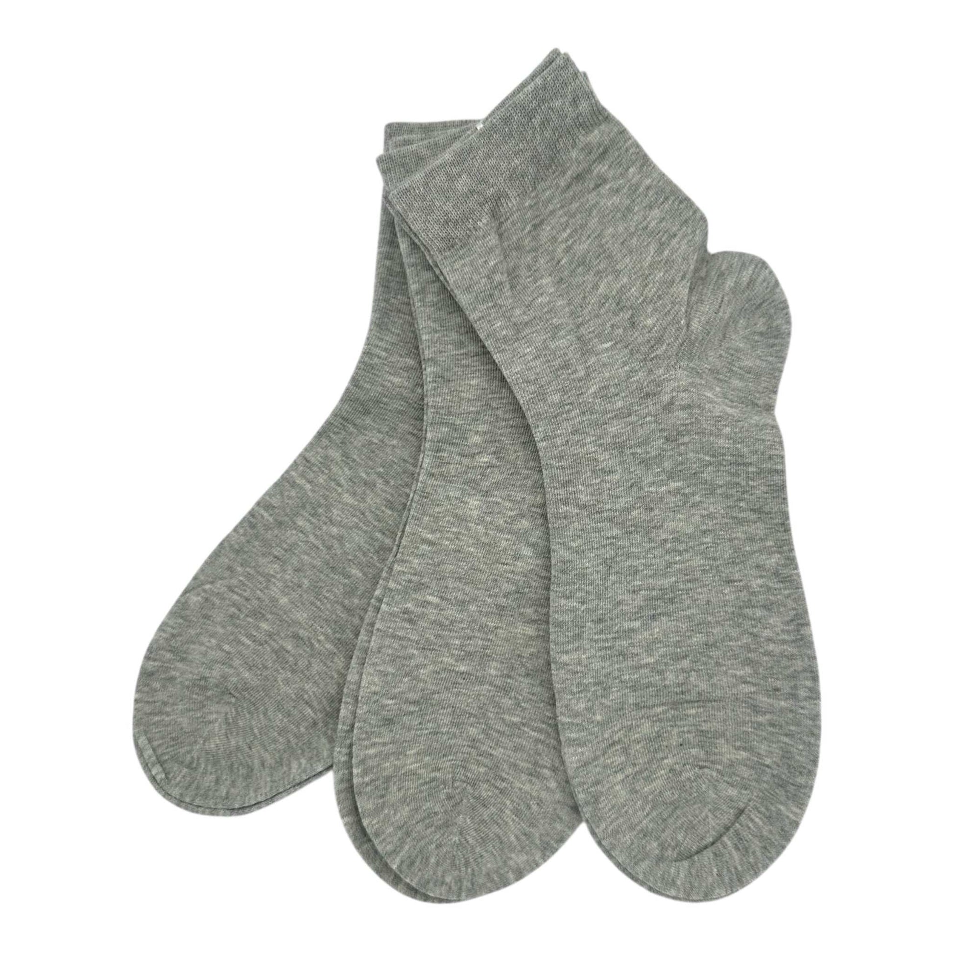 ANGEL SHOPPING Ανδρικές Κάλτσες Σετ 3 Ζευγάρια Γκρί