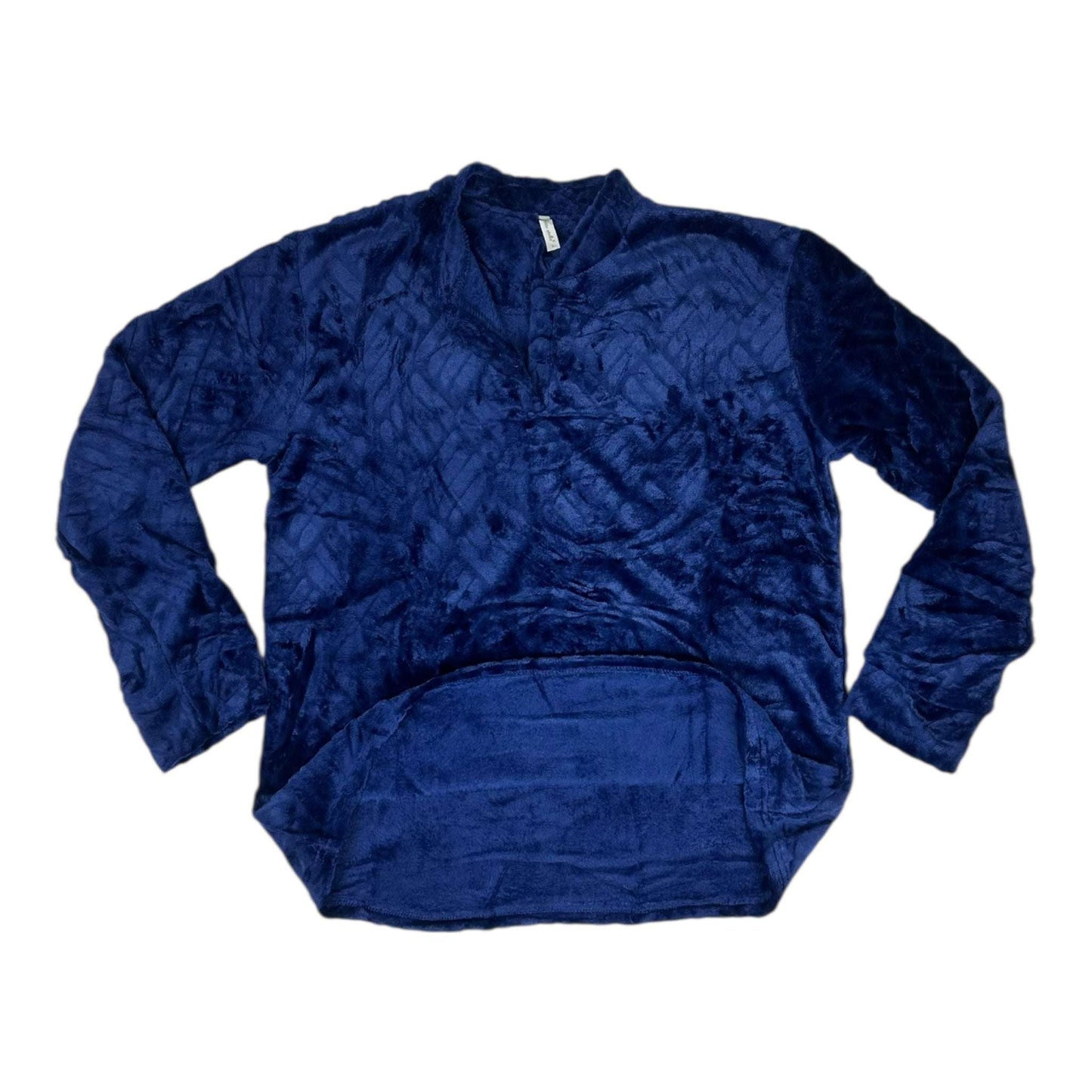 Angel Shopping Χειμερινό Γυναικείο Σετ Πιτζάμας Μπλε