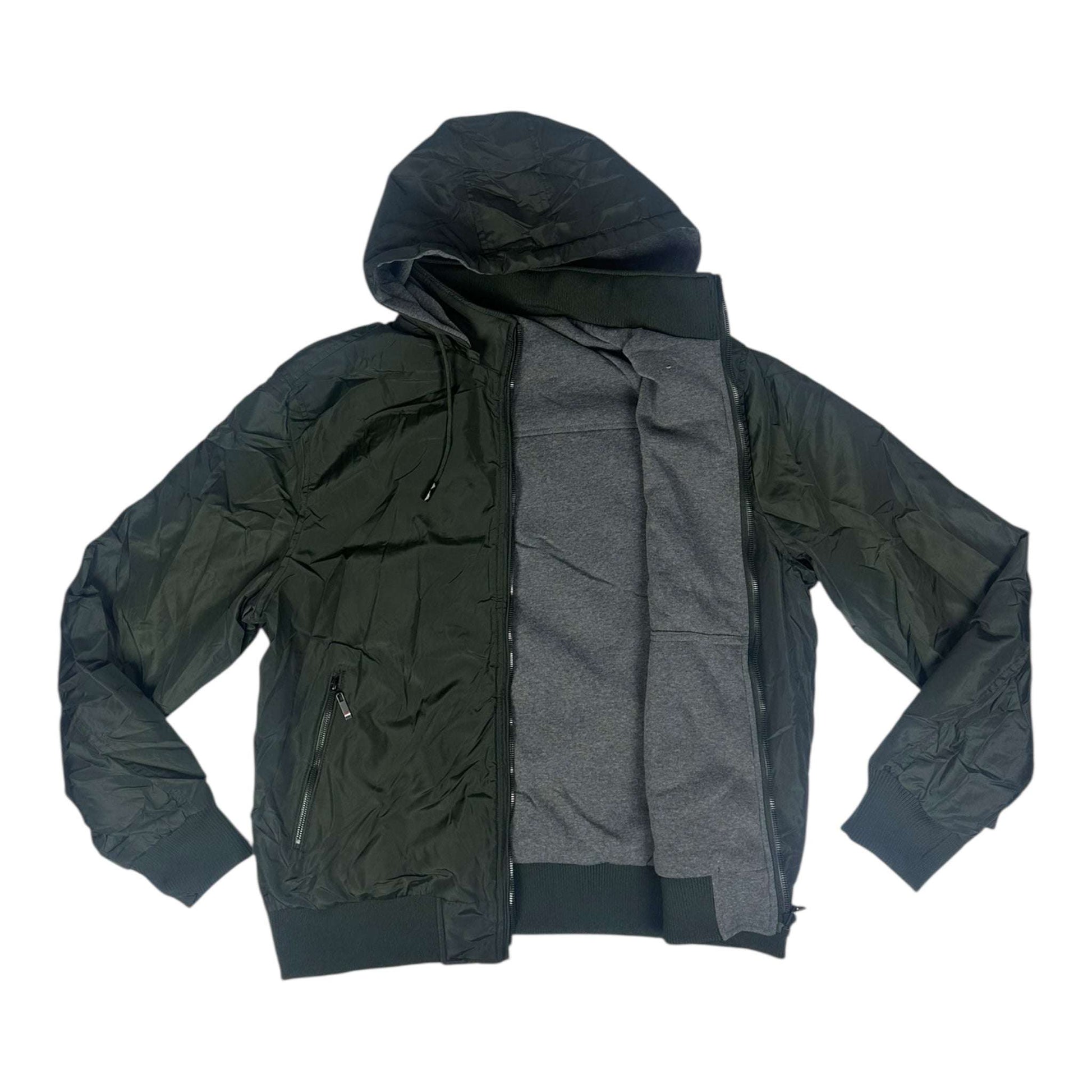 Angel Shopping Μπουφάν Διπλής Όψης Πράσινο