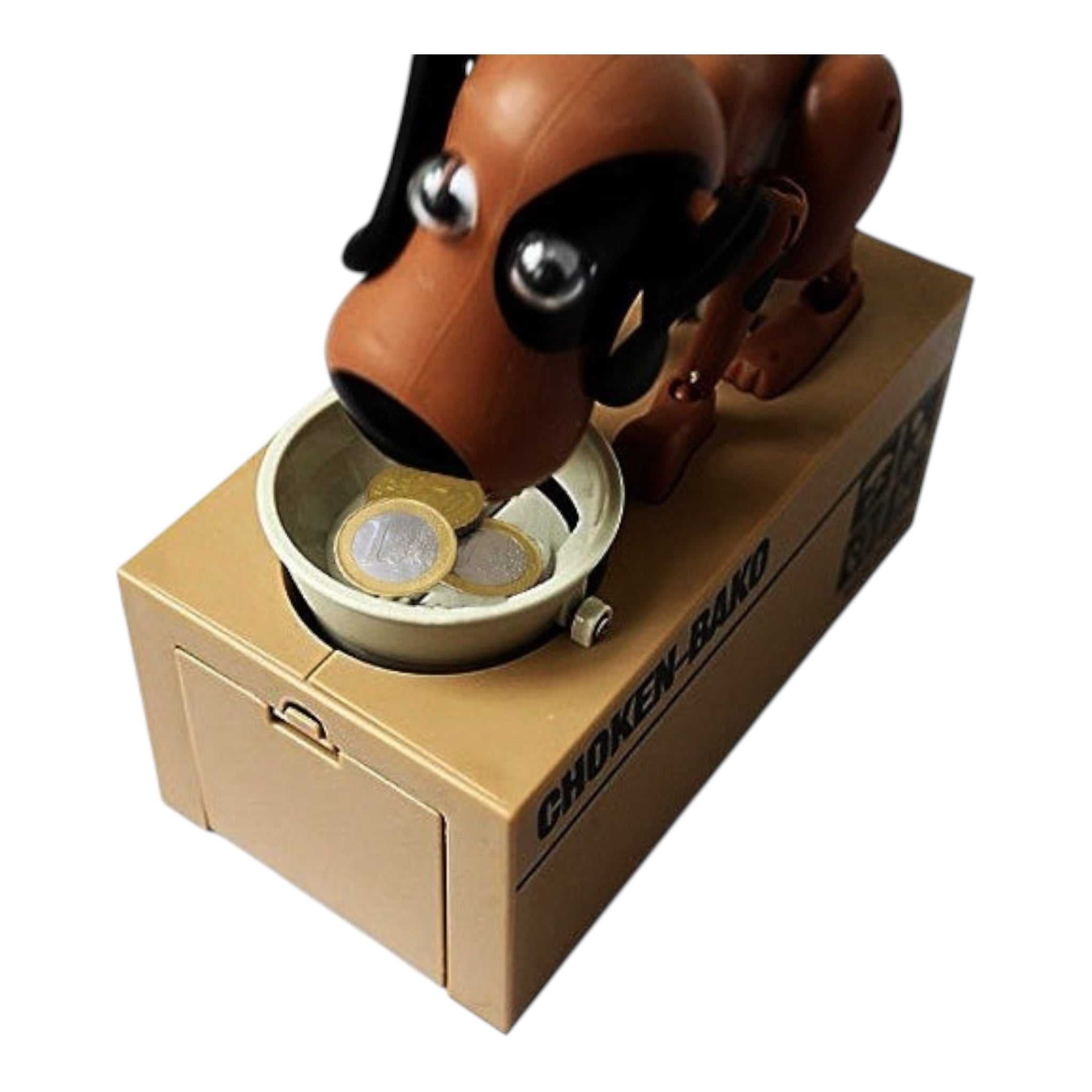 Παιδικός Κουμπαράς Πλαστικός My Dog Piggy Bank 17x7.8x15cm Καφέ