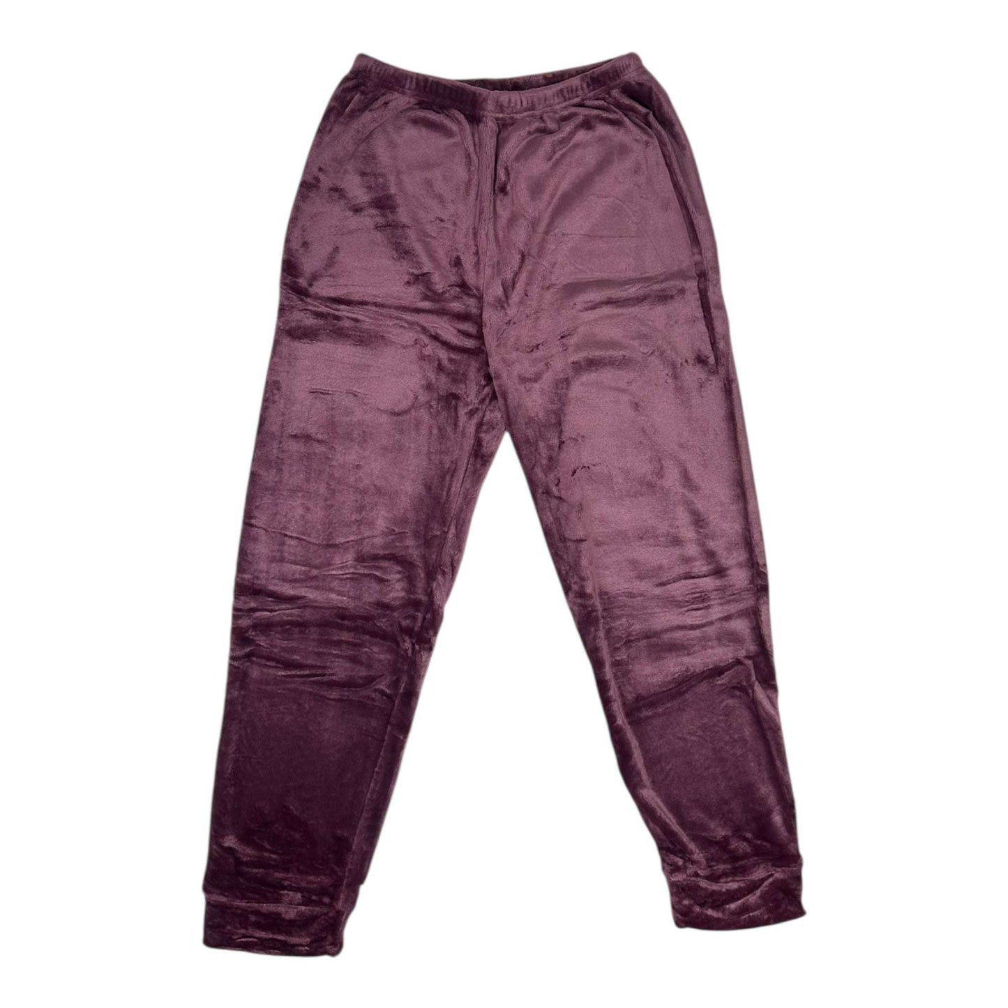 Angel Shopping Χειμερινό Γυναικείο Σετ Πιτζάμας Μπορντό