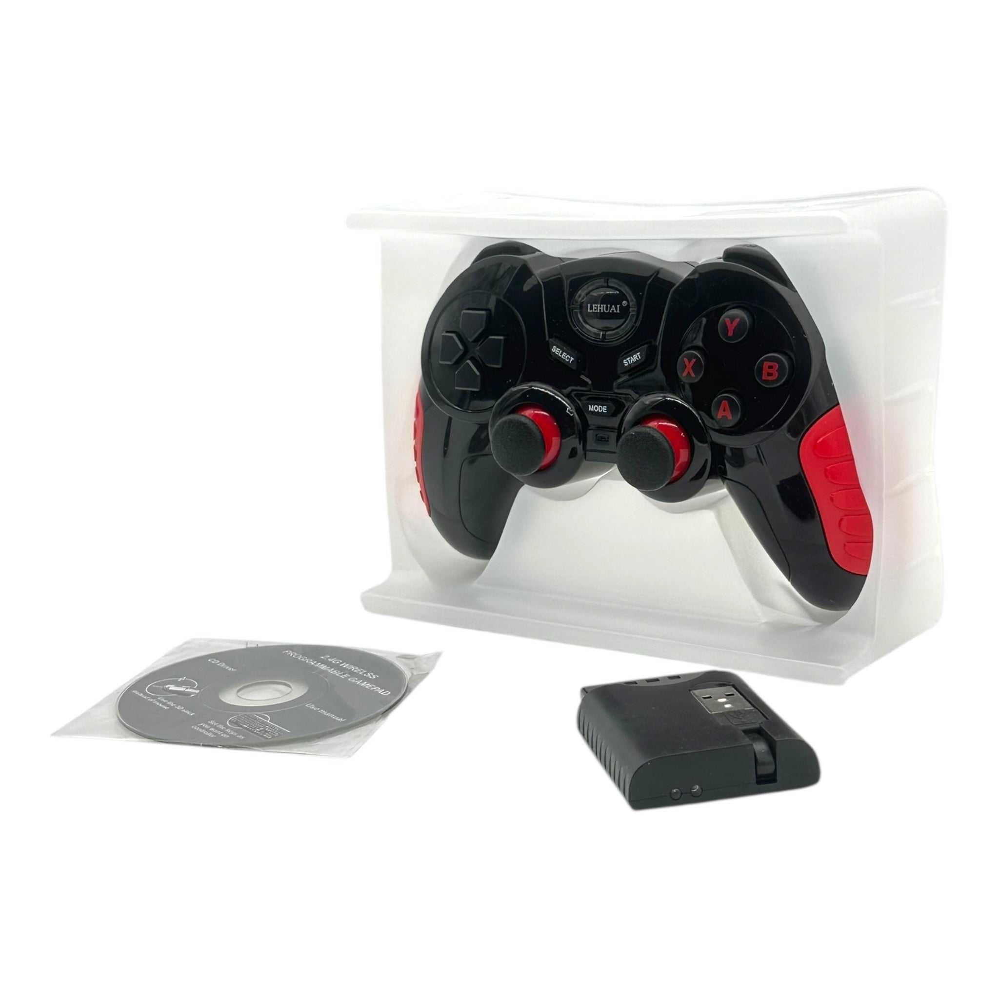 Ασύρματο Χειριστήριο 7 σε 1 με Δόνηση 2.4GHz (PC/PS3/Android TV) Μπλε