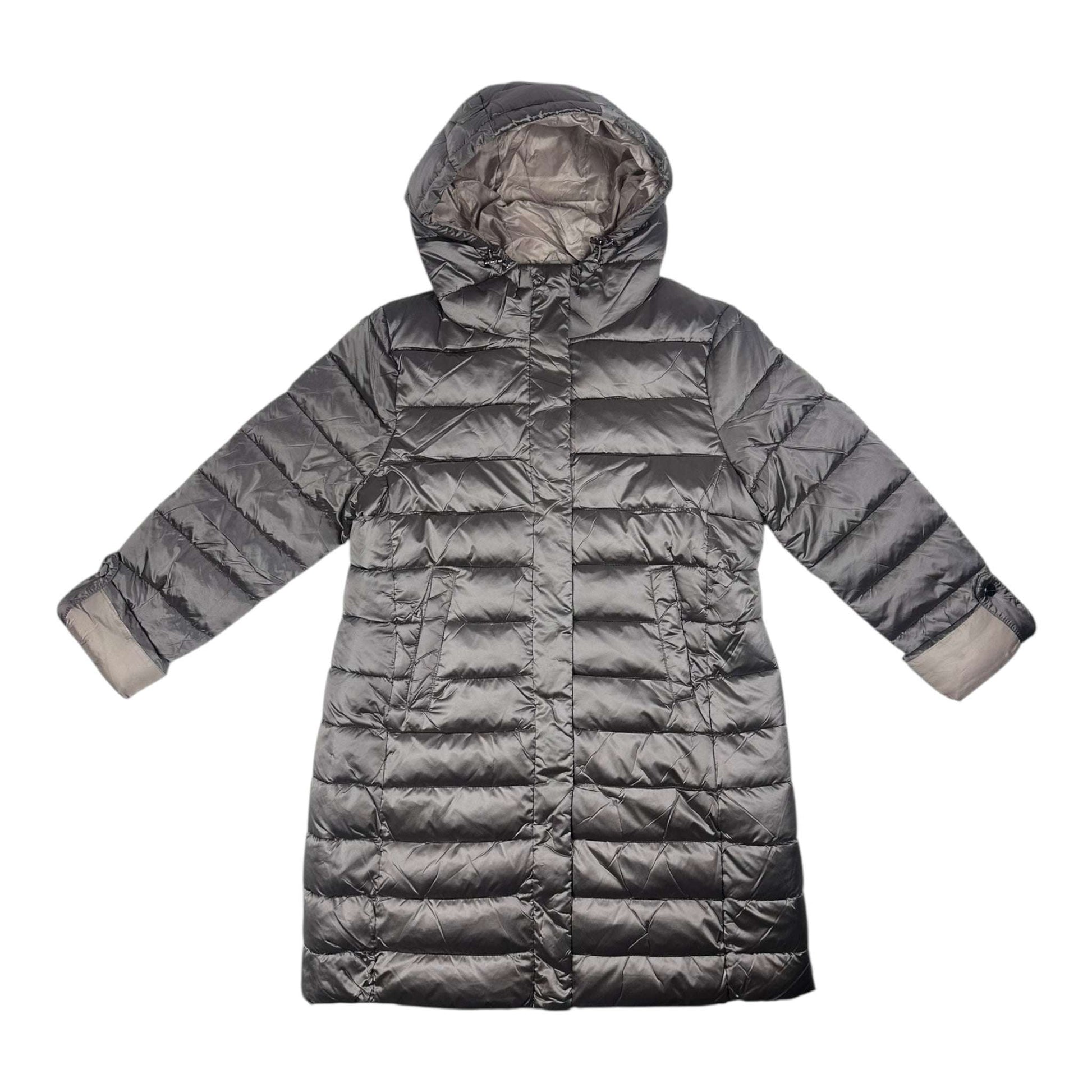 Angel Shopping Γυναικείο Μπουφάν για Χειμώνα Γκρί