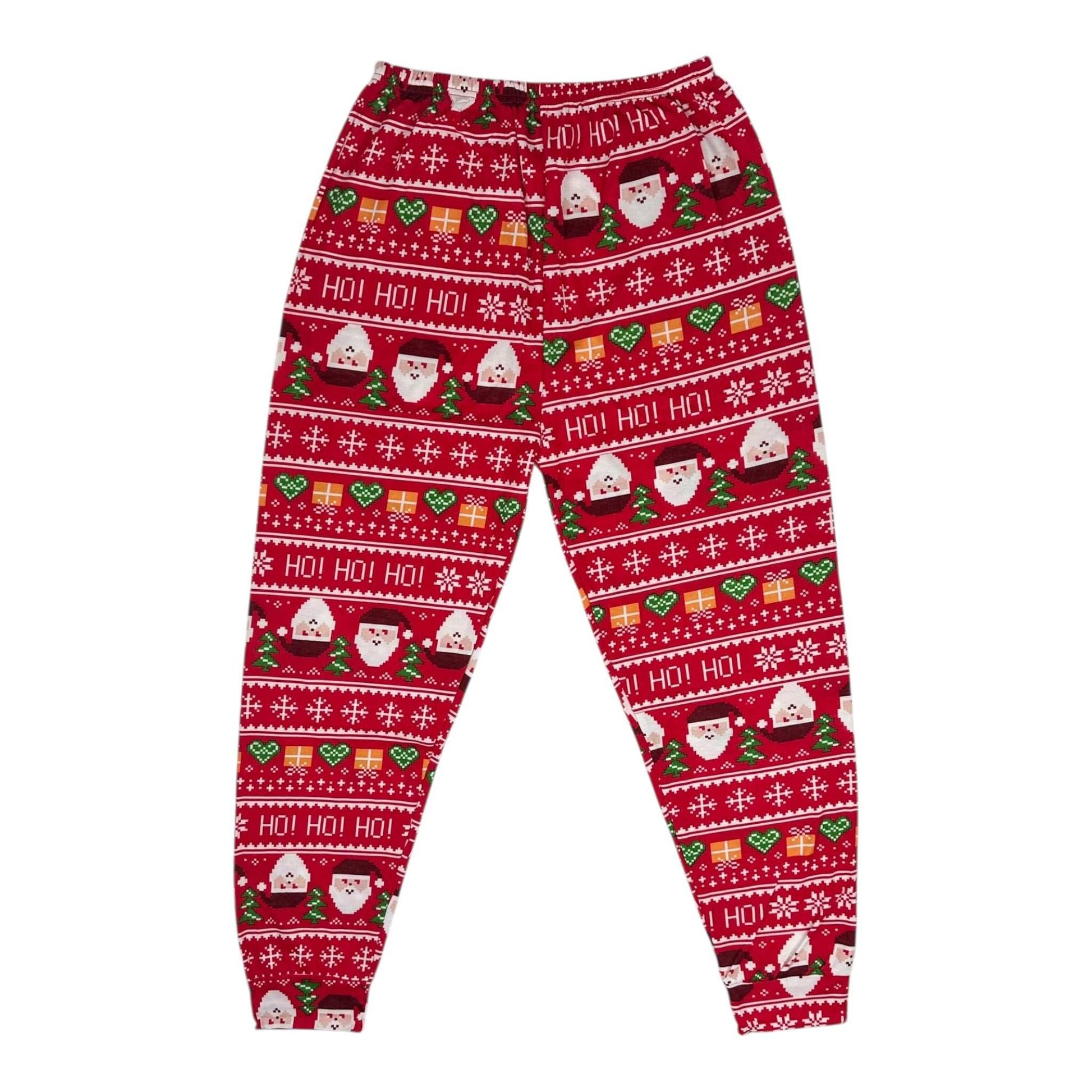 Angel Shopping Χειμερινό Γυναικείο Σετ Πιτζάμας Βαμβακερό κόκκινη