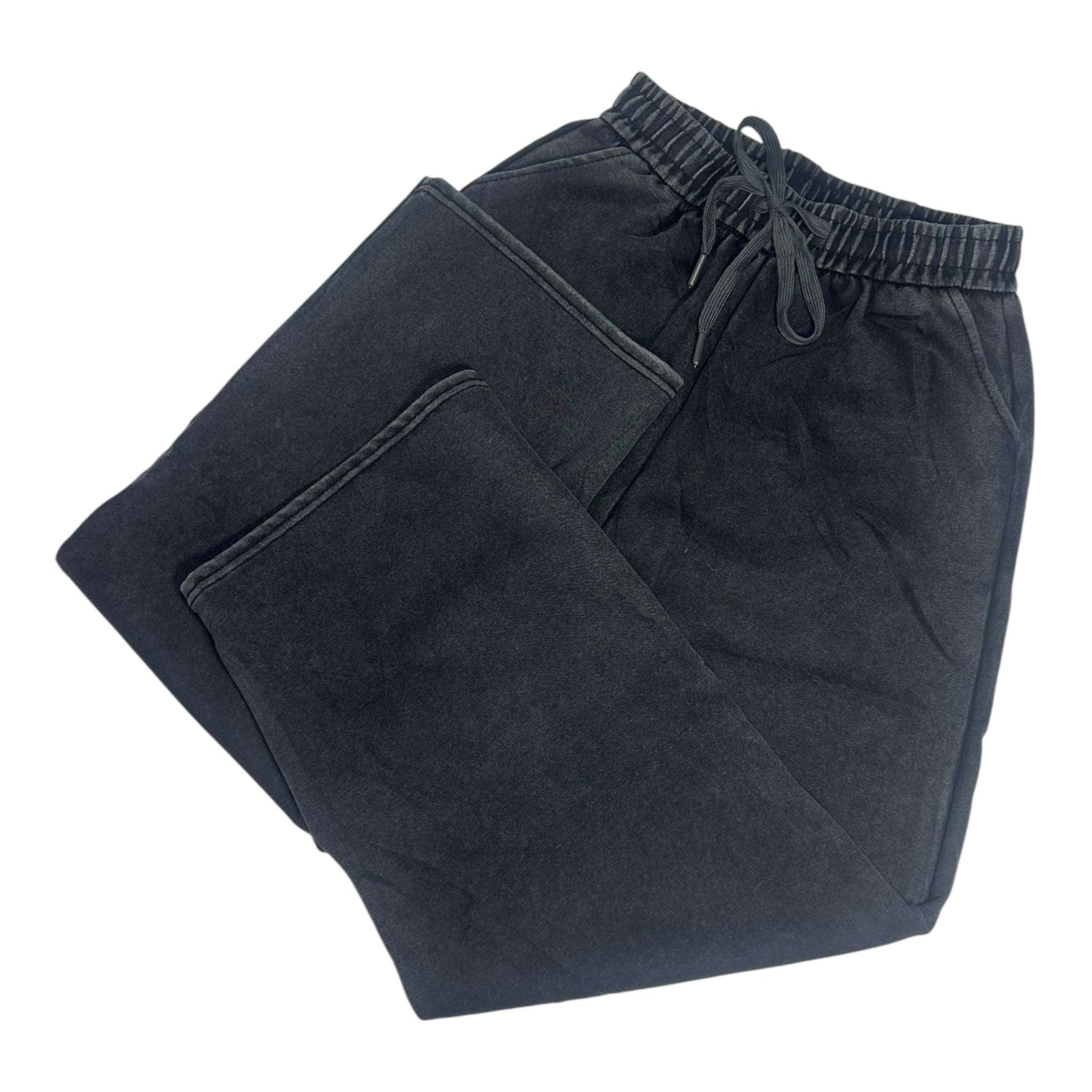 Angel Shopping Παντελόνι Φόρμας με Λάστιχο Μαύρο