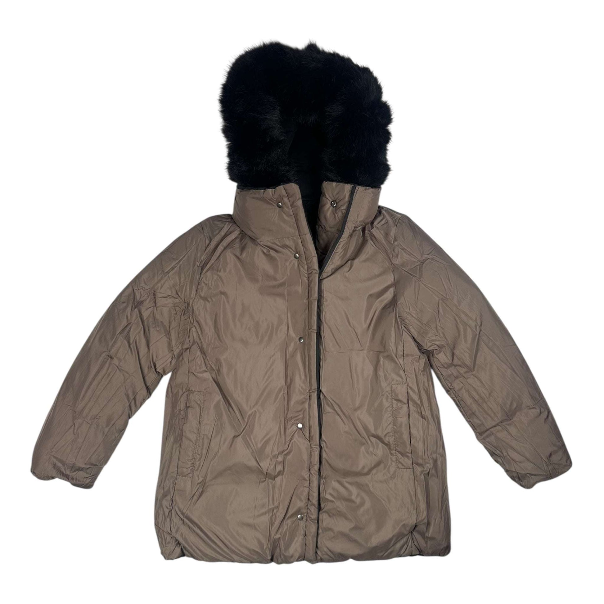 Angel Shopping Γυναικείο Μπουφάν για Χειμώνα Μαύρο