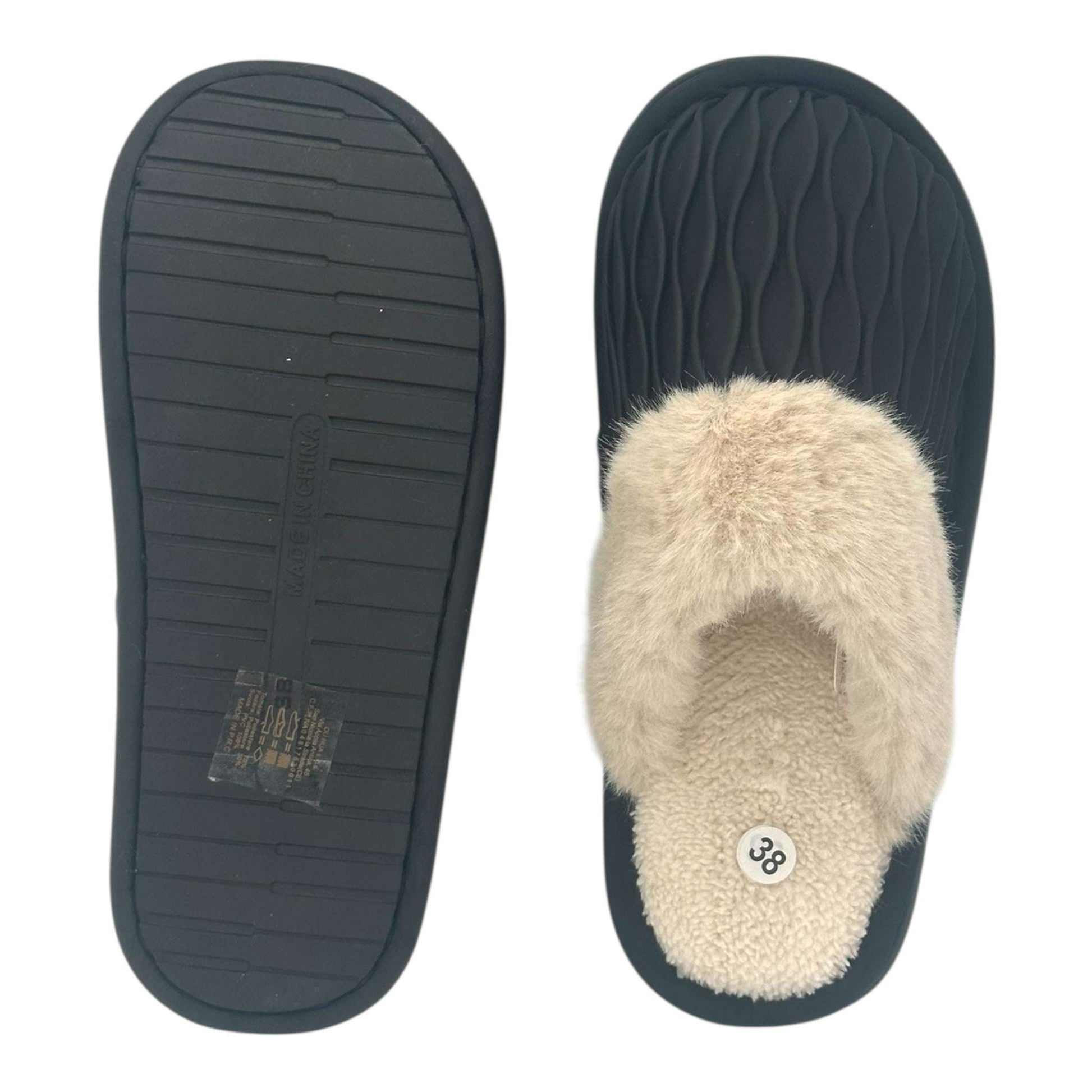 Angel Shopping Γυναικείες Παντόφλες Σπιτιού Μαύρο