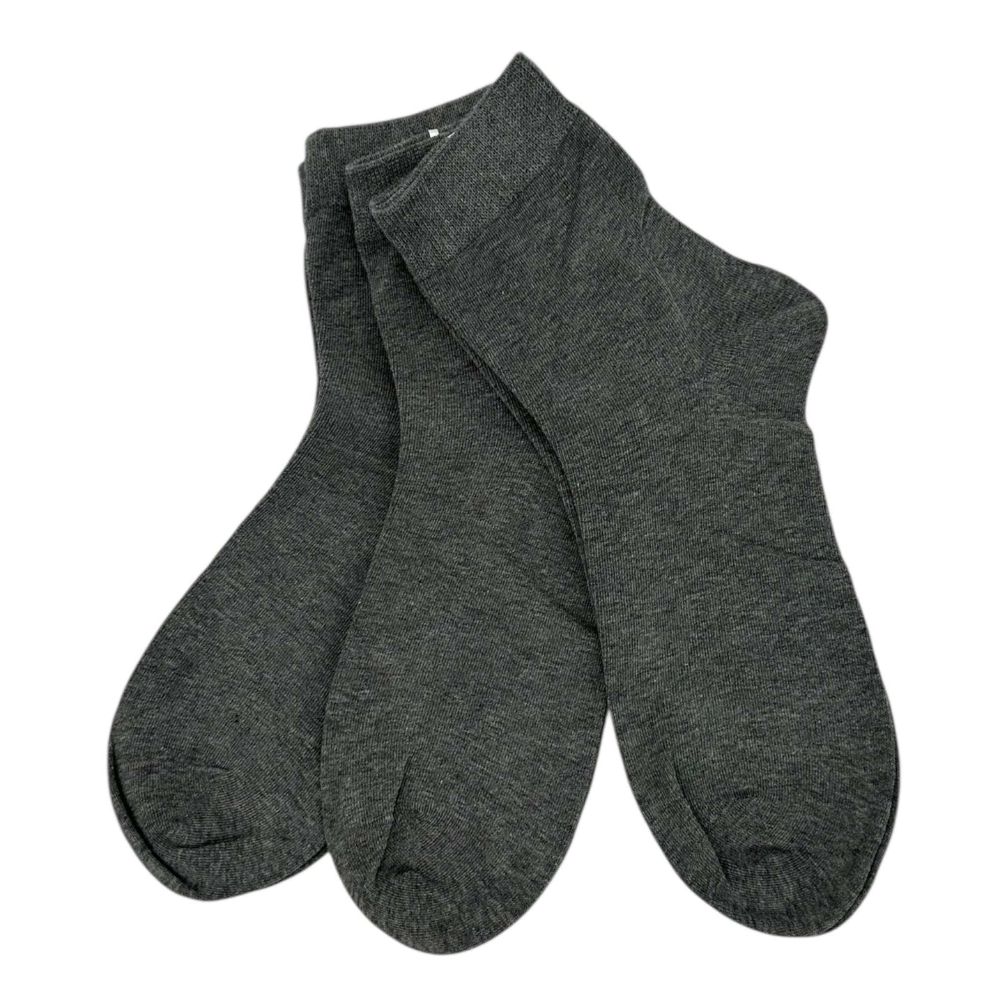 ANGEL SHOPPING Ανδρικές Κάλτσες Σετ 3 Ζευγάρια Σκούρο Γκρί