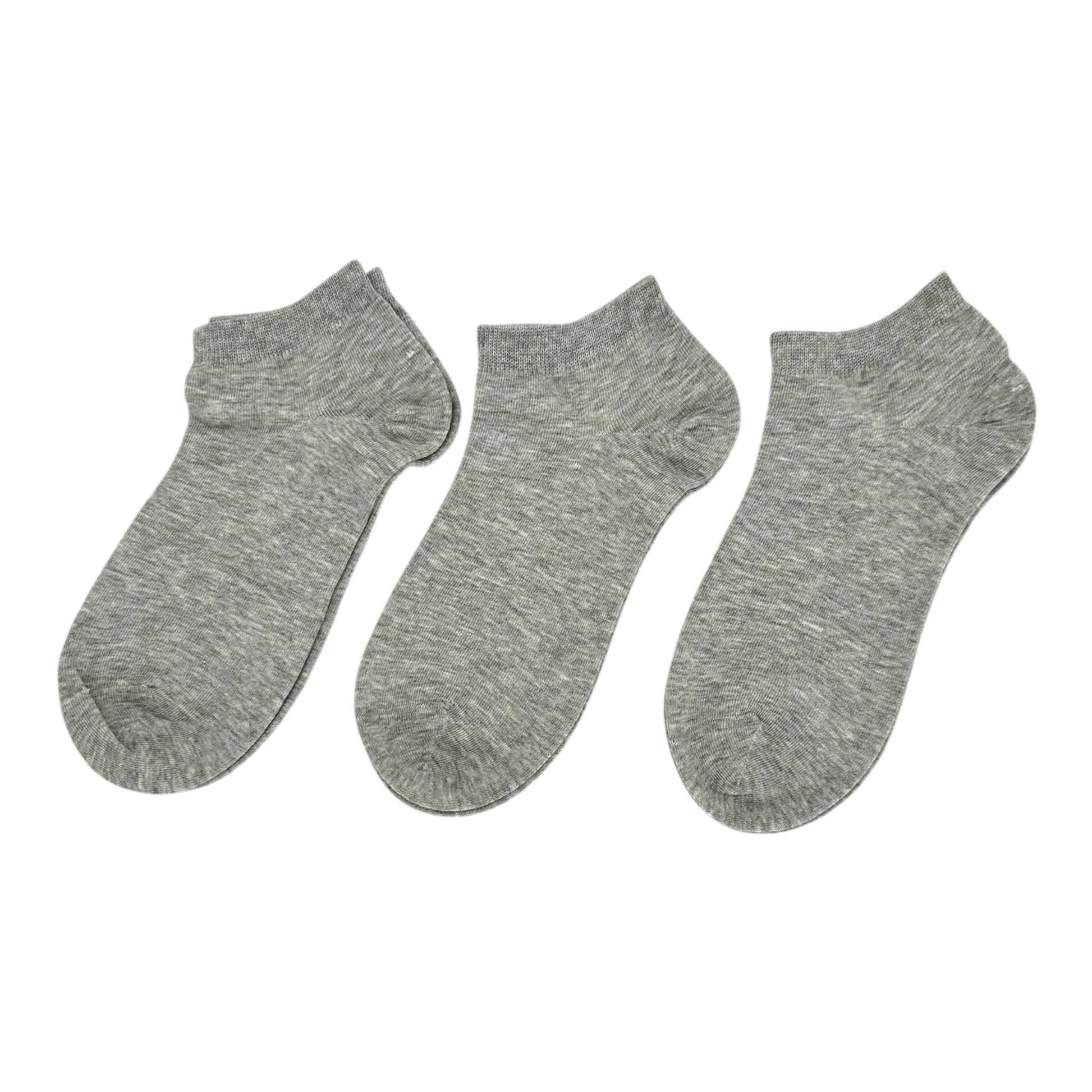 Angel Shopping Ανδρικές Κάλτσες Γκρι 3Pack