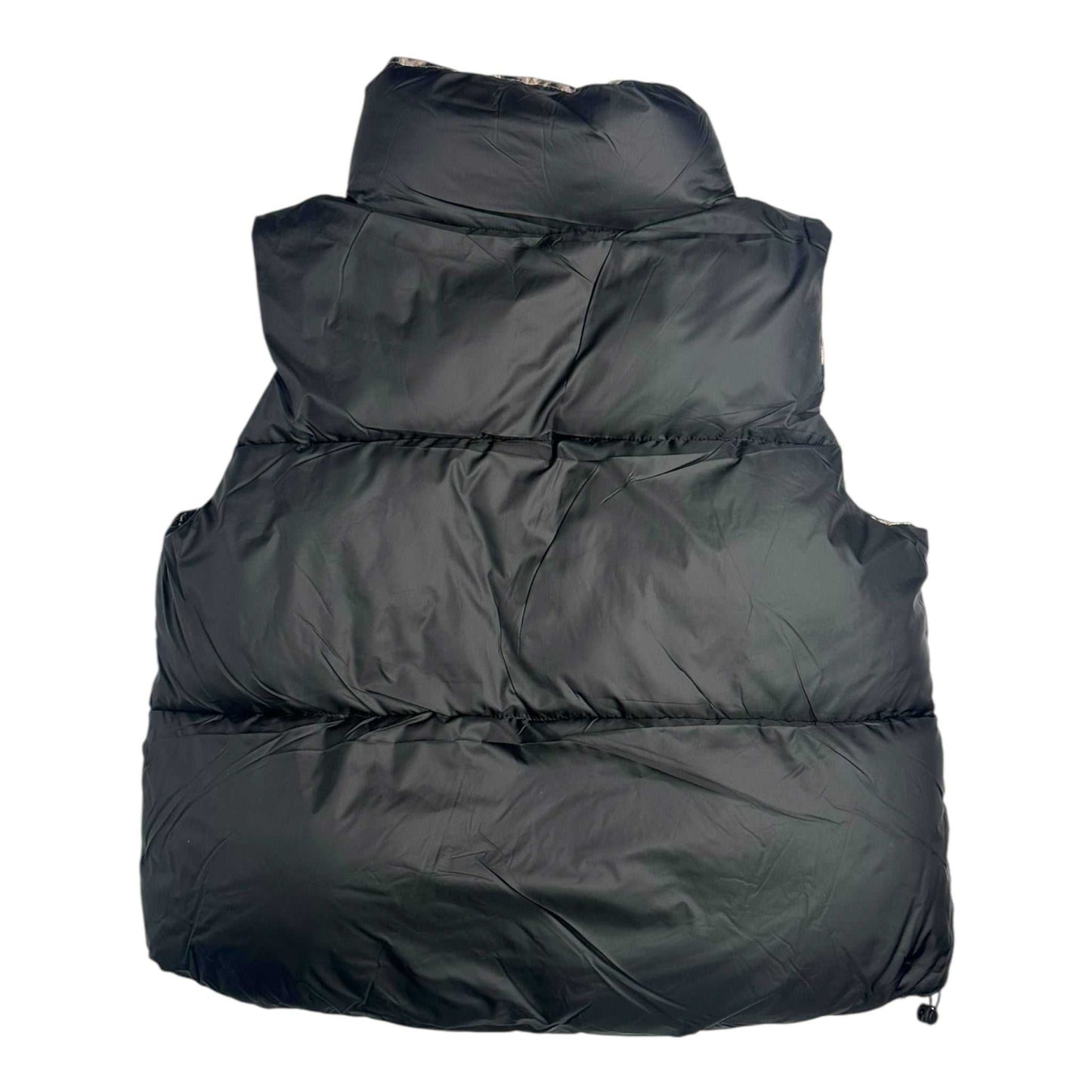 Angel Shopping Γυναικείο Αμάνικο Μπουφάν Διπλής Όψης για Χειμώνα Μαύρο