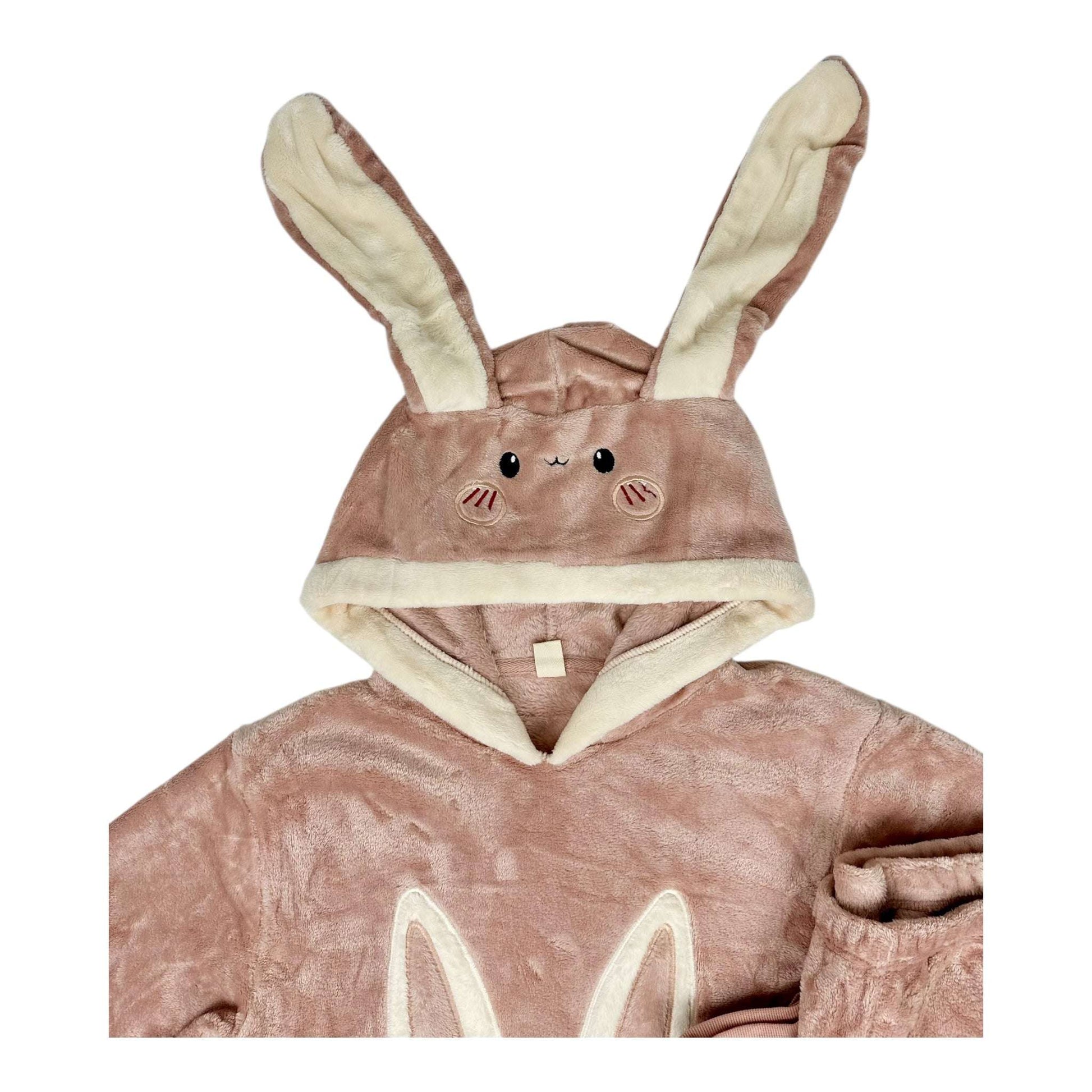 Angel Shopping Χειμερινό Γυναικείο Σετ Πιτζάμας Ροζ