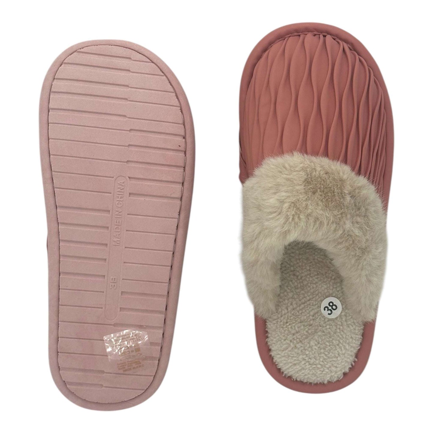 Angel Shopping Γυναικείες Παντόφλες Σπιτιού Ροζ