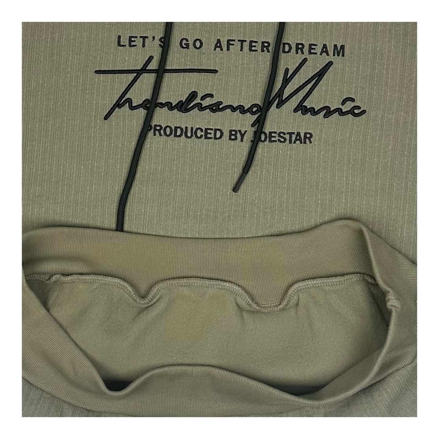 Enos Φούτερ με Κουκούλα Πράσινο