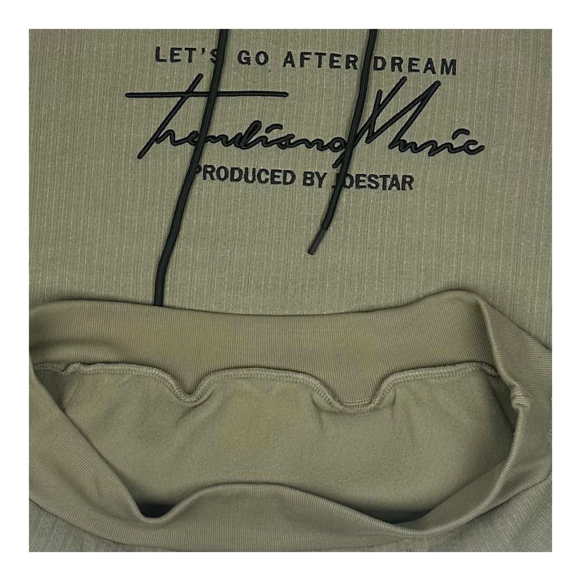 Enos Φούτερ με Κουκούλα Πράσινο