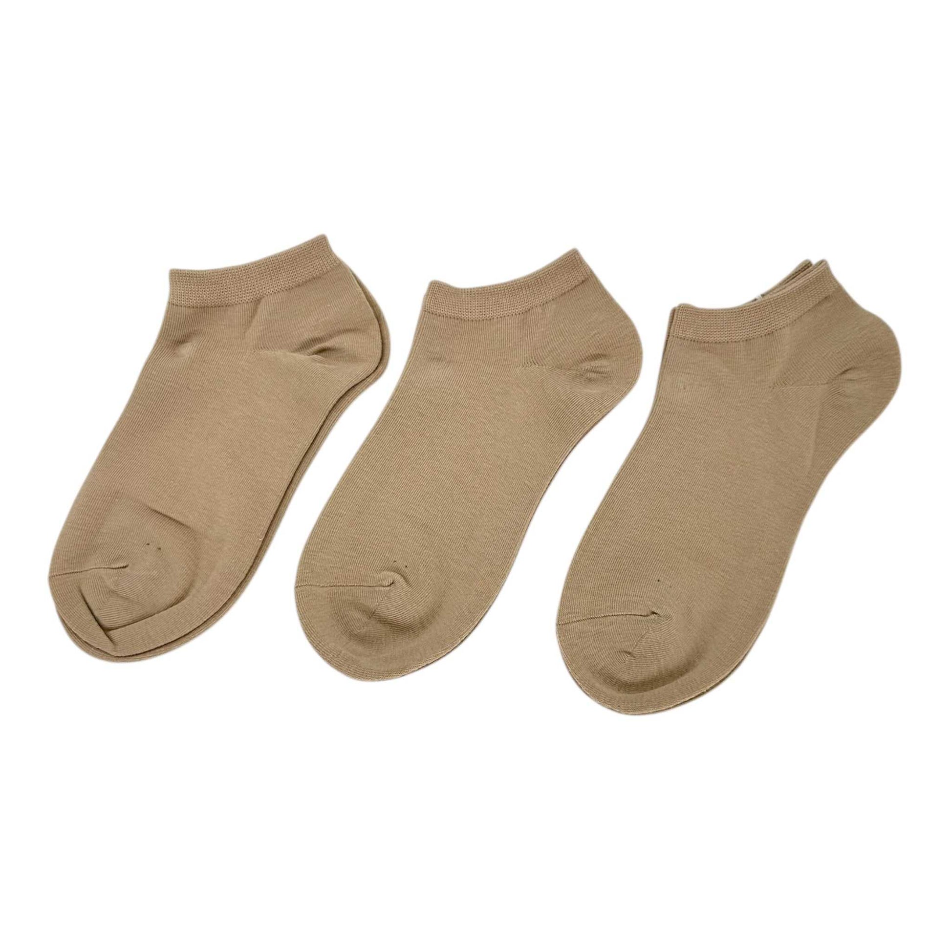 Angel Shopping Γυναικείες Κάλτσες Μπεζ 3Pack