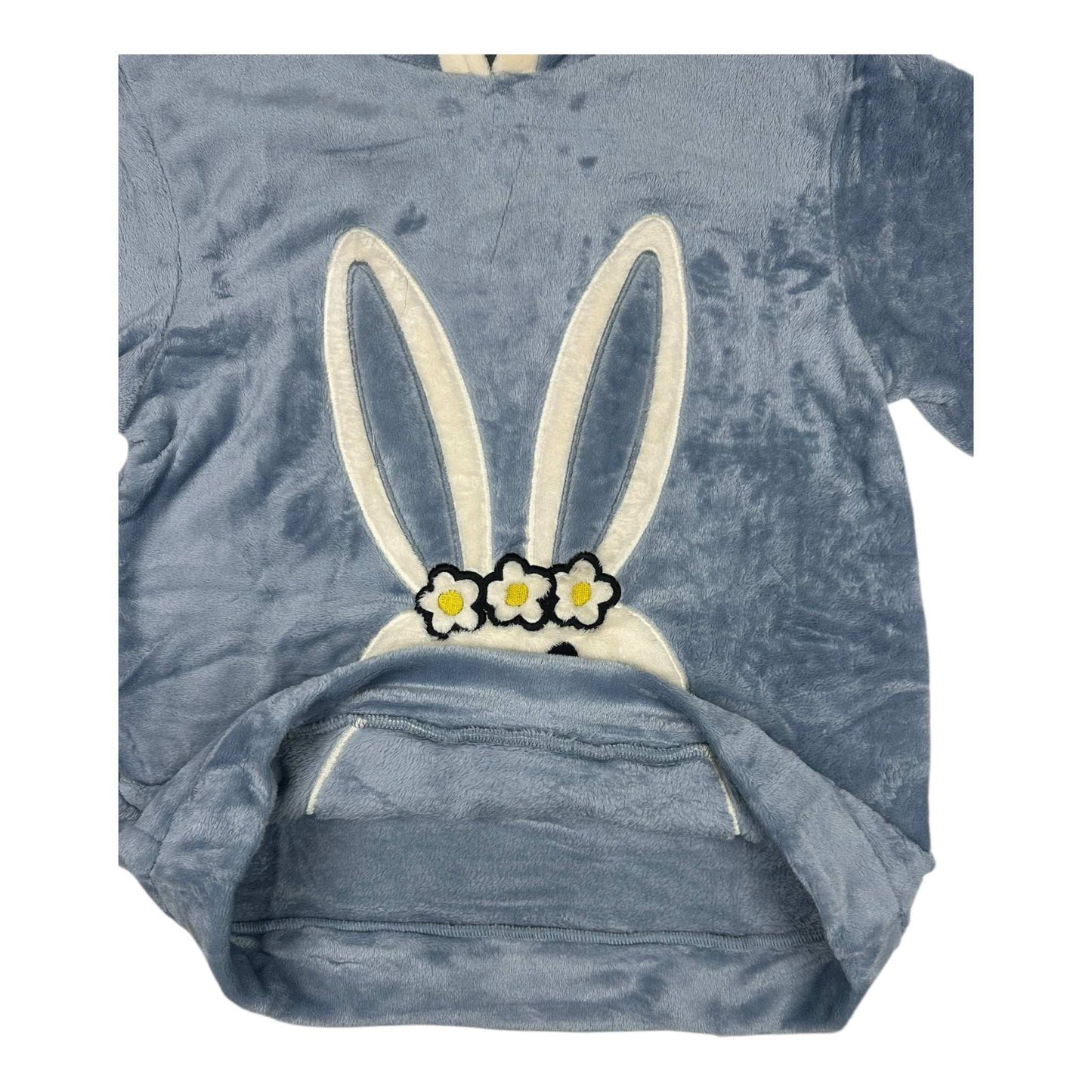 Angel Shopping Χειμερινό Γυναικείο Σετ Πιτζάμας Μπλε