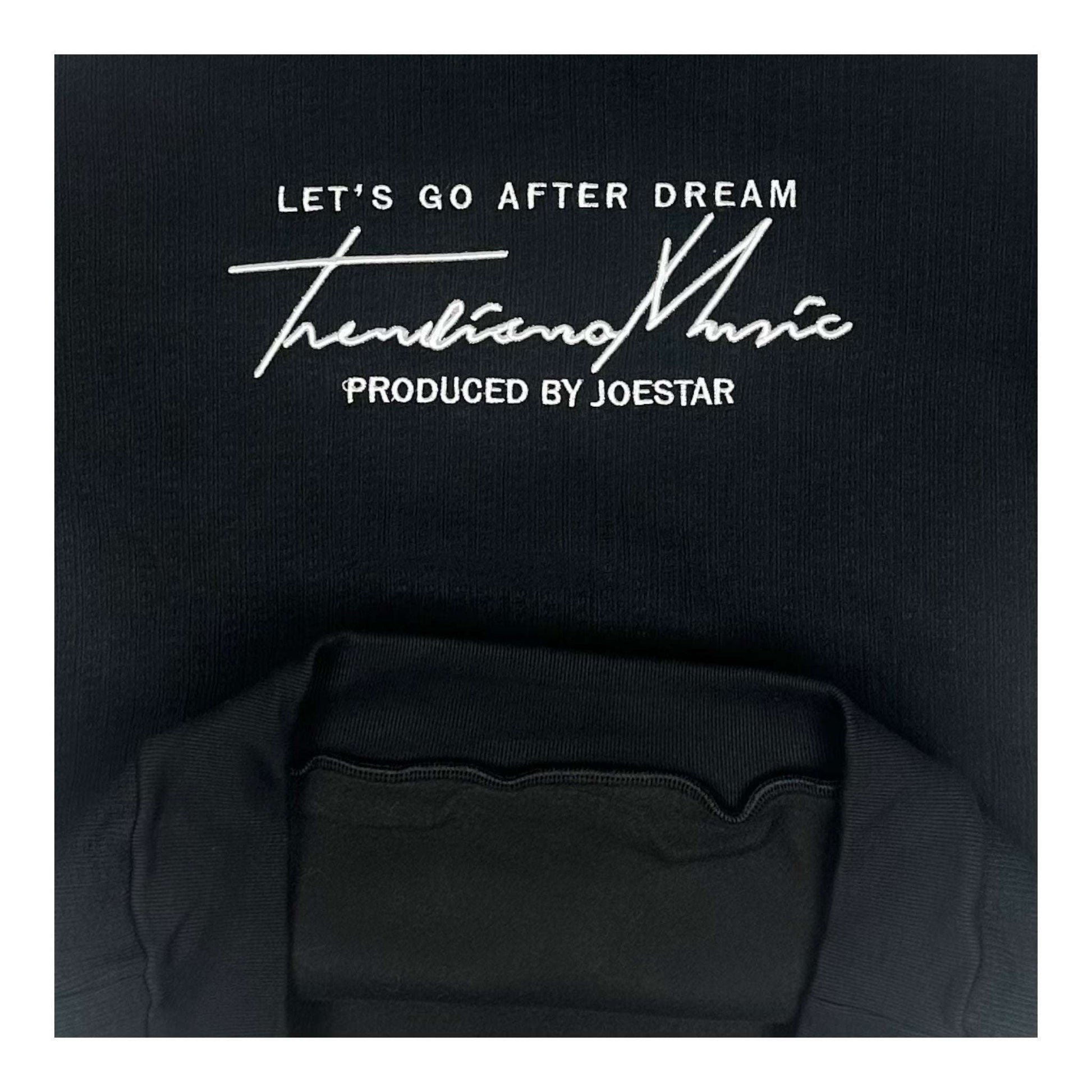 Enos Φούτερ με Κουκούλα Μαύρο