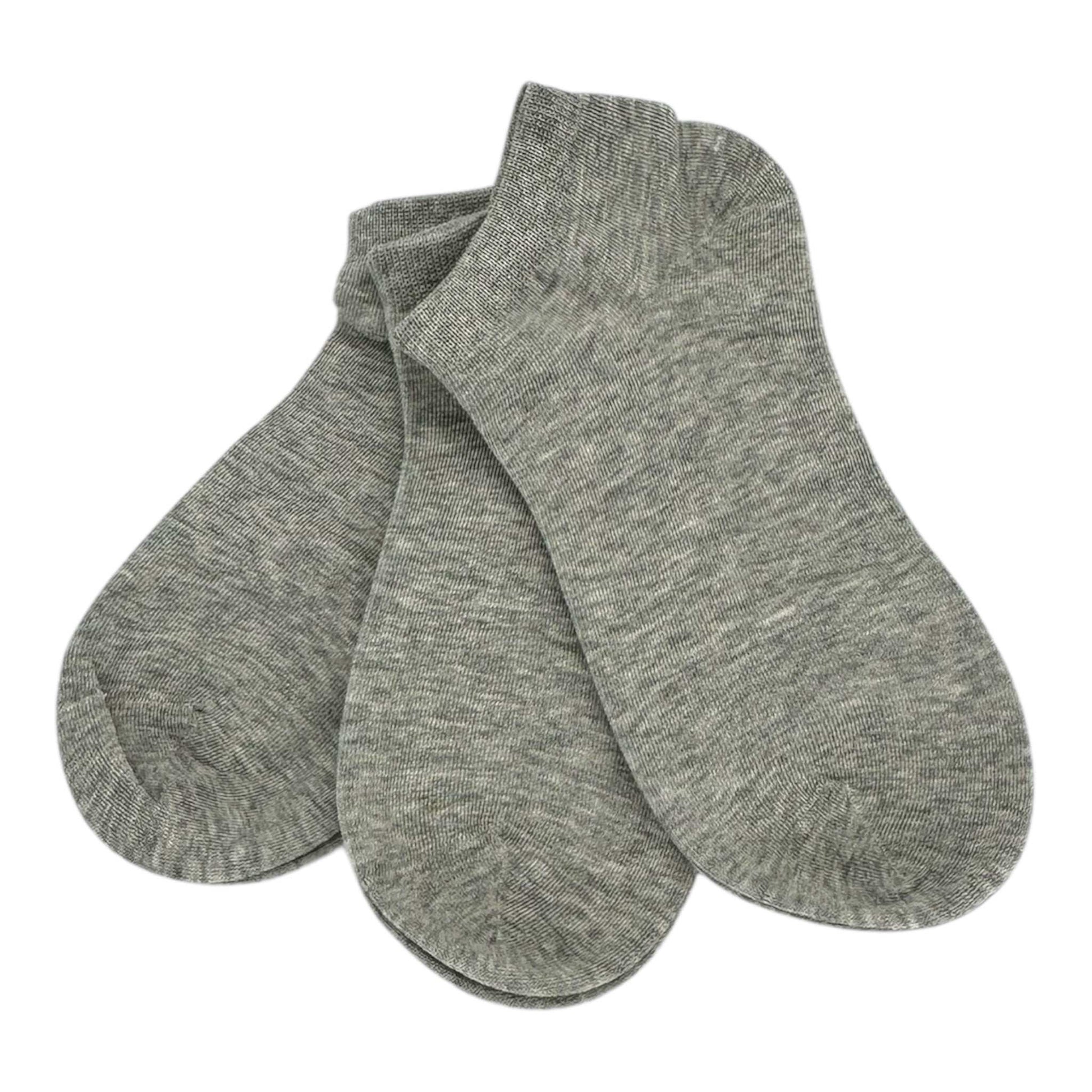 Angel Shopping Ανδρικές Κάλτσες Γκρι 3Pack