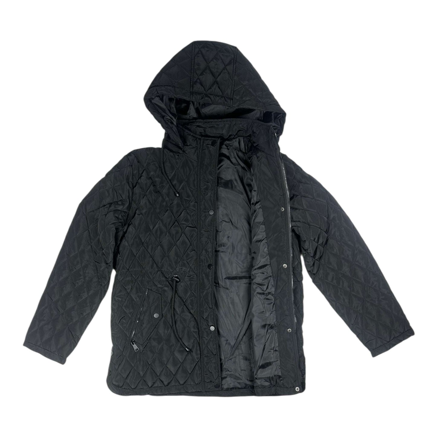 Angel Shopping Γυναικείο Μπουφάν για Χειμώνα Μαύρο