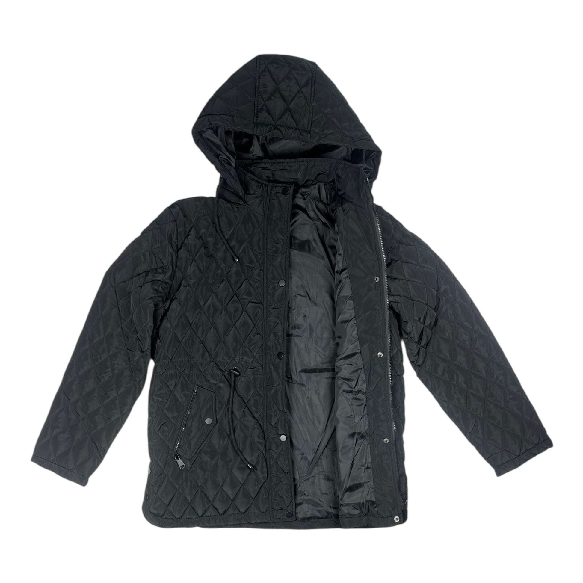 Angel Shopping Γυναικείο Μπουφάν για Χειμώνα Μαύρο