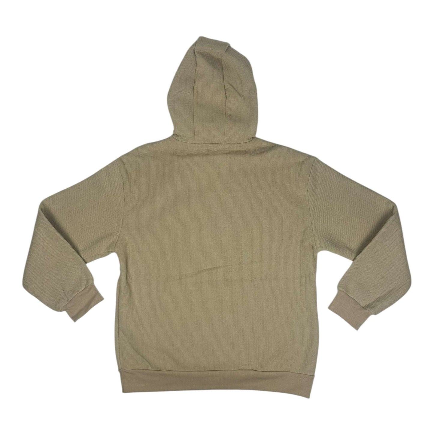 Enos Φούτερ με Κουκούλα Μπεζ