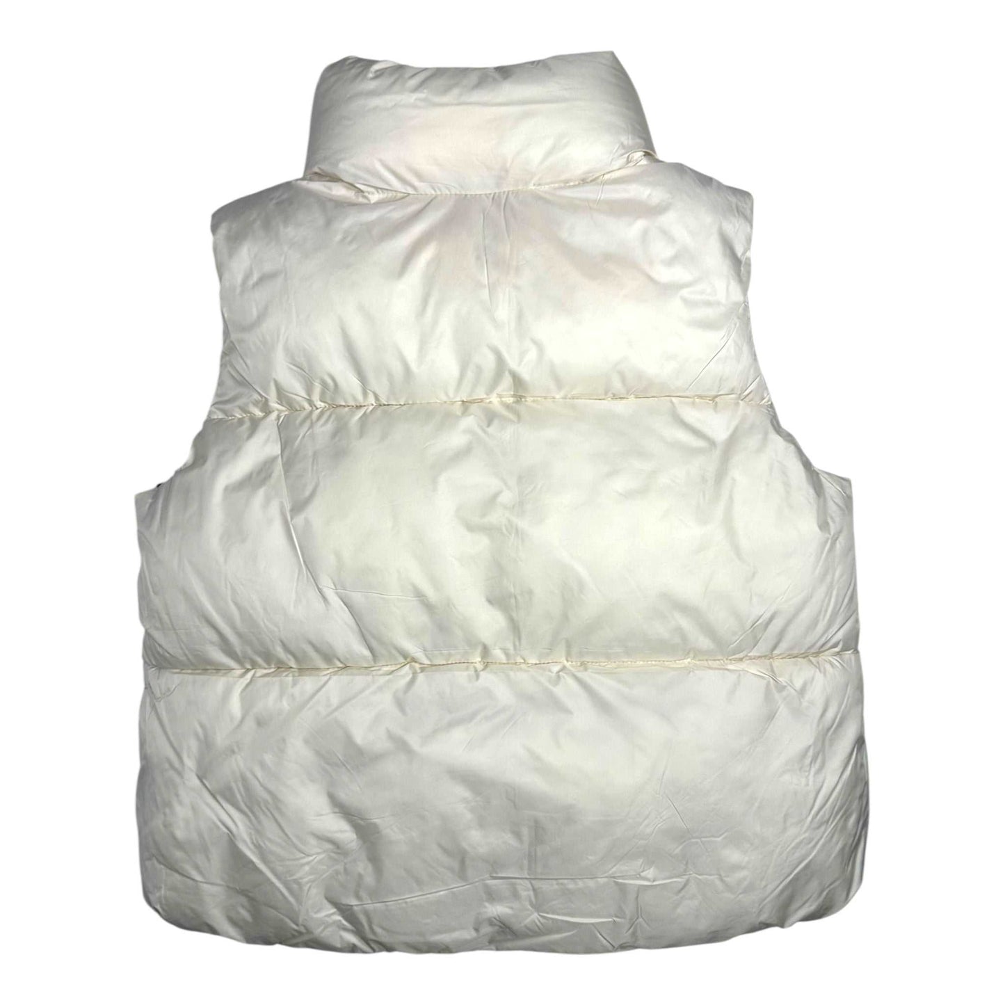 Angel Shopping Γυναικείο Αμάνικο Μπουφάν Διπλής Όψης για Χειμώνα Λευκό