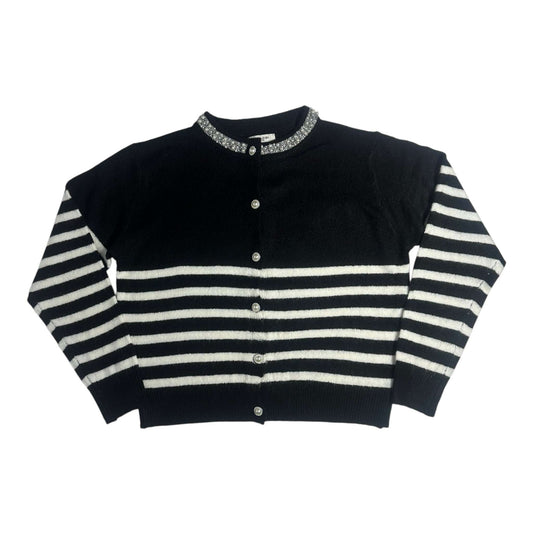 Angel Shopping Γυναικεία Πλεκτή Ζακέτα Μαύρο