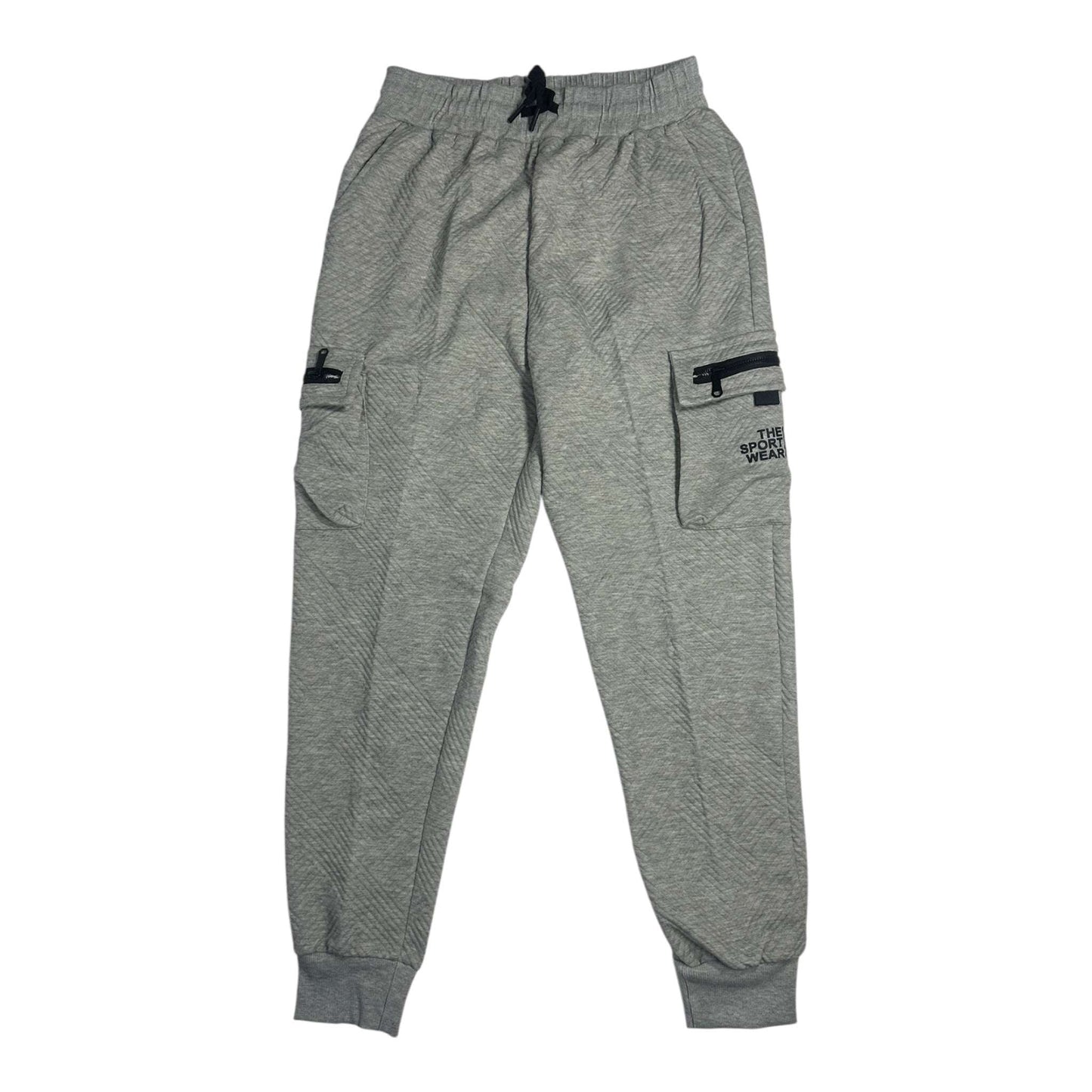 Angel Shopping Cargo Παντελόνι Φόρμας με Λάστιχο Γκρί