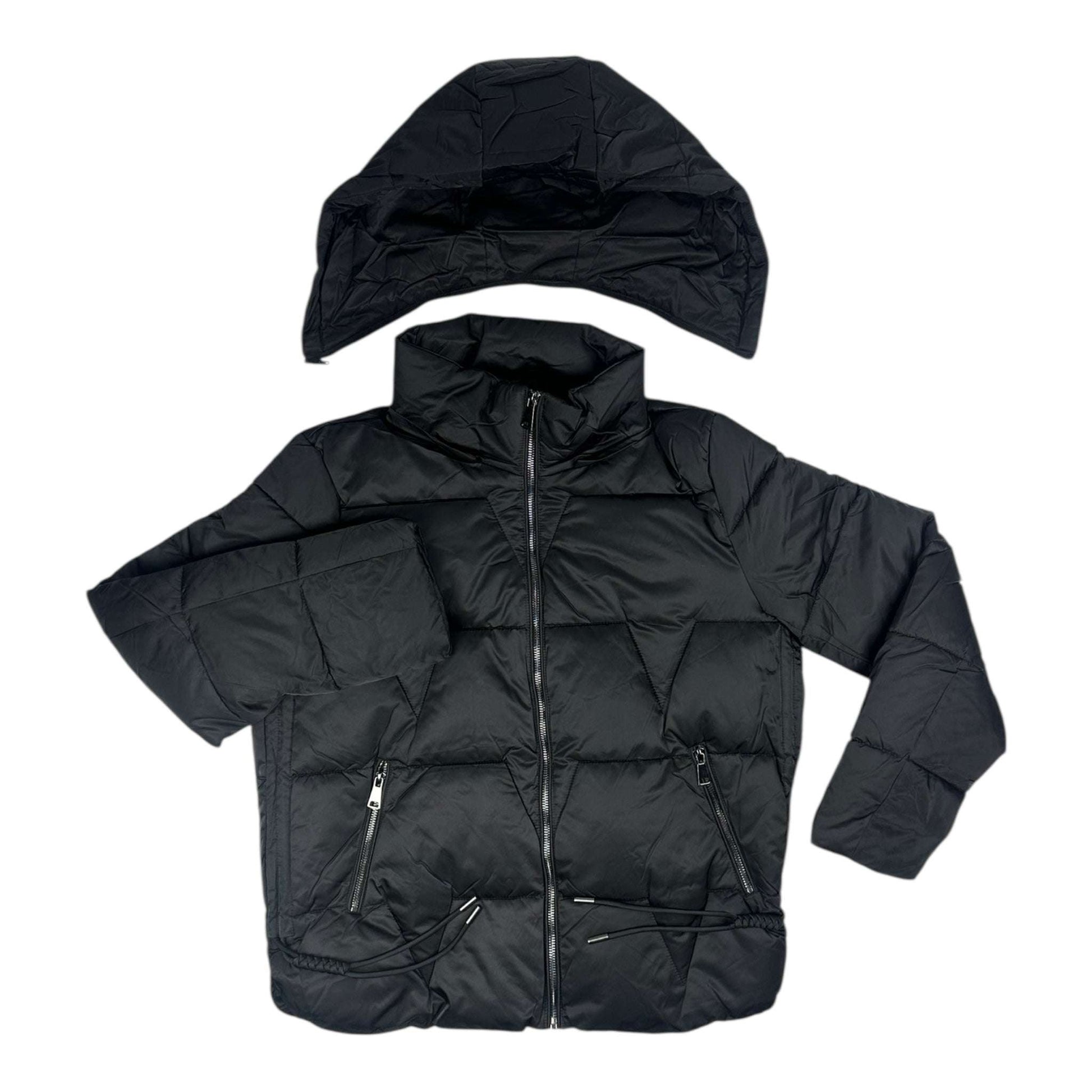 Angel Shopping Γυναικείο Μπουφάν για Χειμώνα Μαύρο