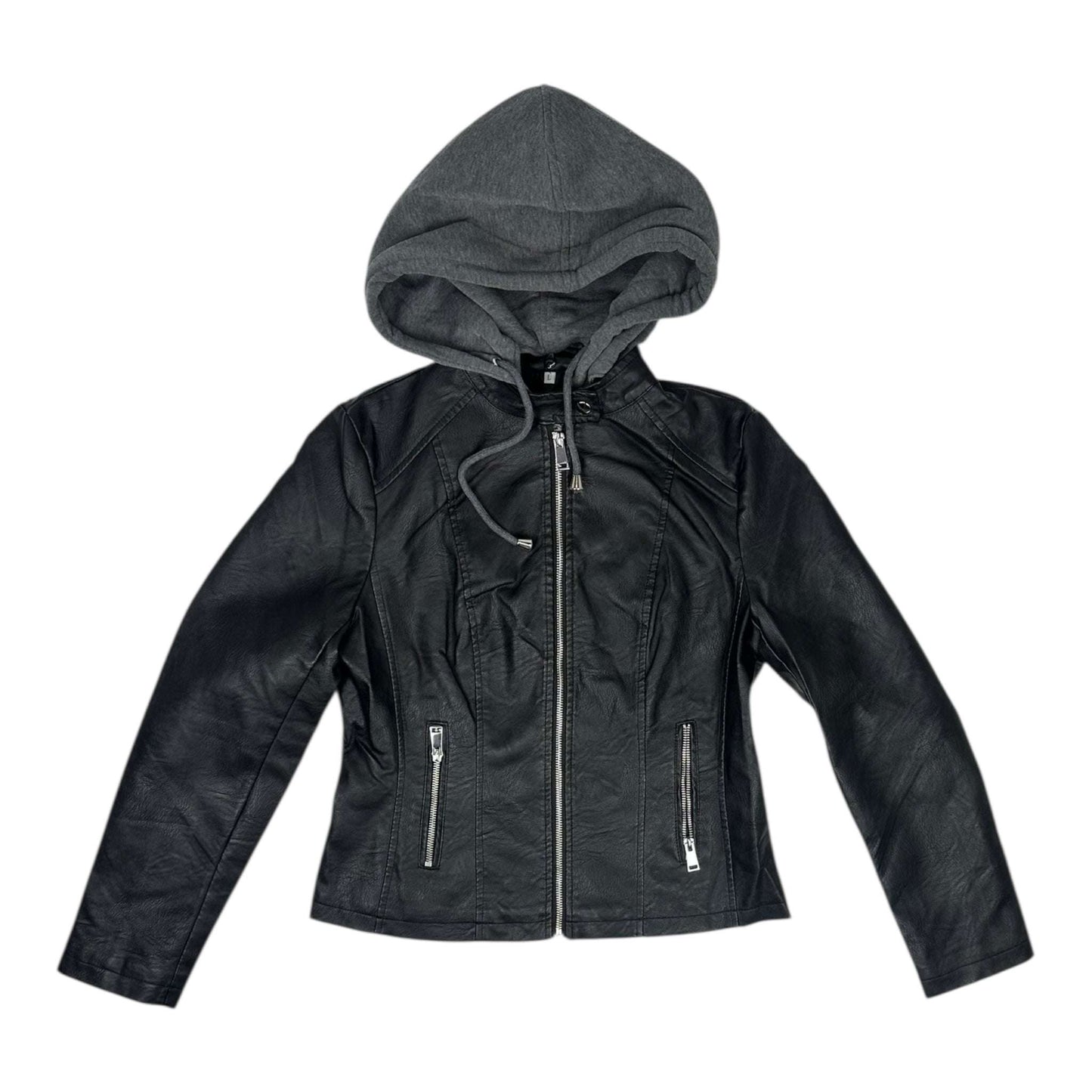 Angel Shopping Γυναικείο Biker Jacket Μαύρο