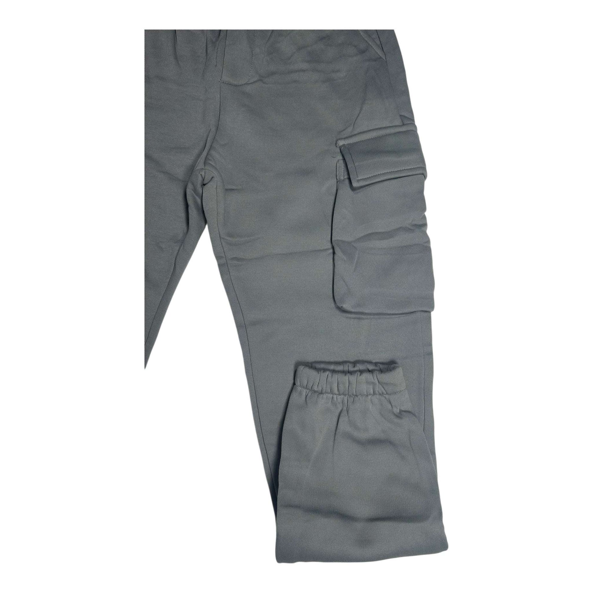 Angel Shopping Cargo Παντελόνι Φόρμας με Λάστιχο Γκρί