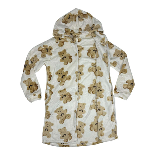 Angel Shopping Χειμερινή Γυναικεία Ρόμπα Λευκό