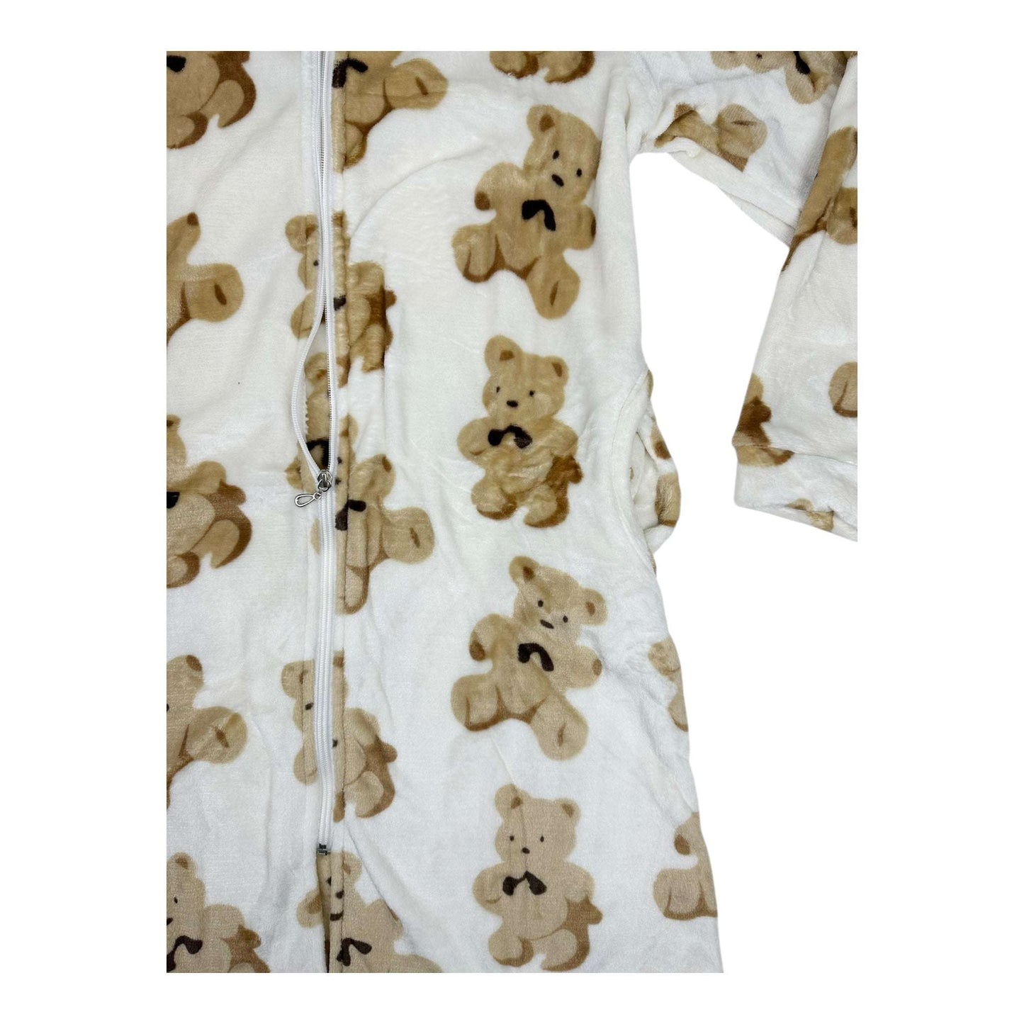 Angel Shopping Χειμερινή Γυναικεία Ρόμπα Λευκό