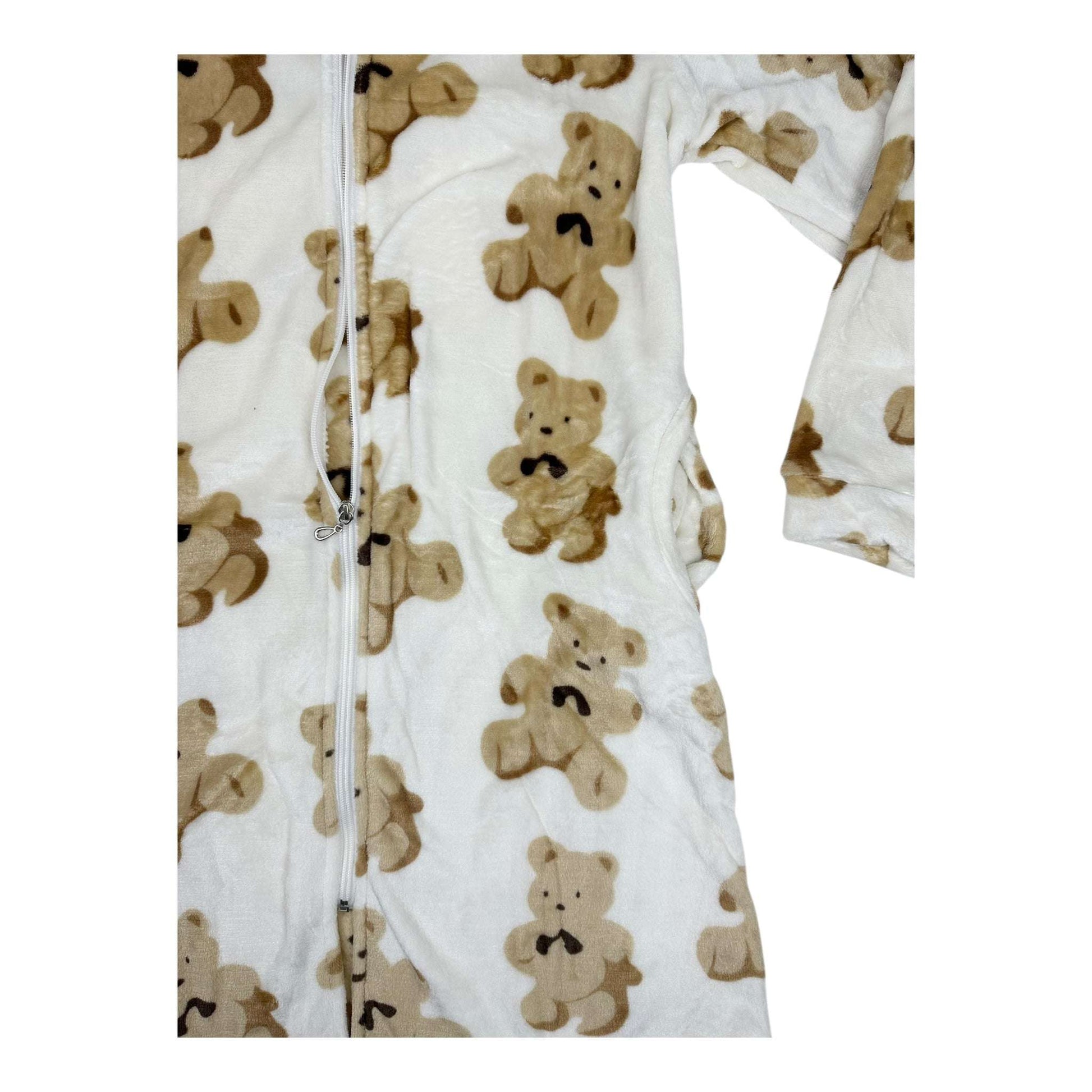 Angel Shopping Χειμερινή Γυναικεία Ρόμπα Λευκό