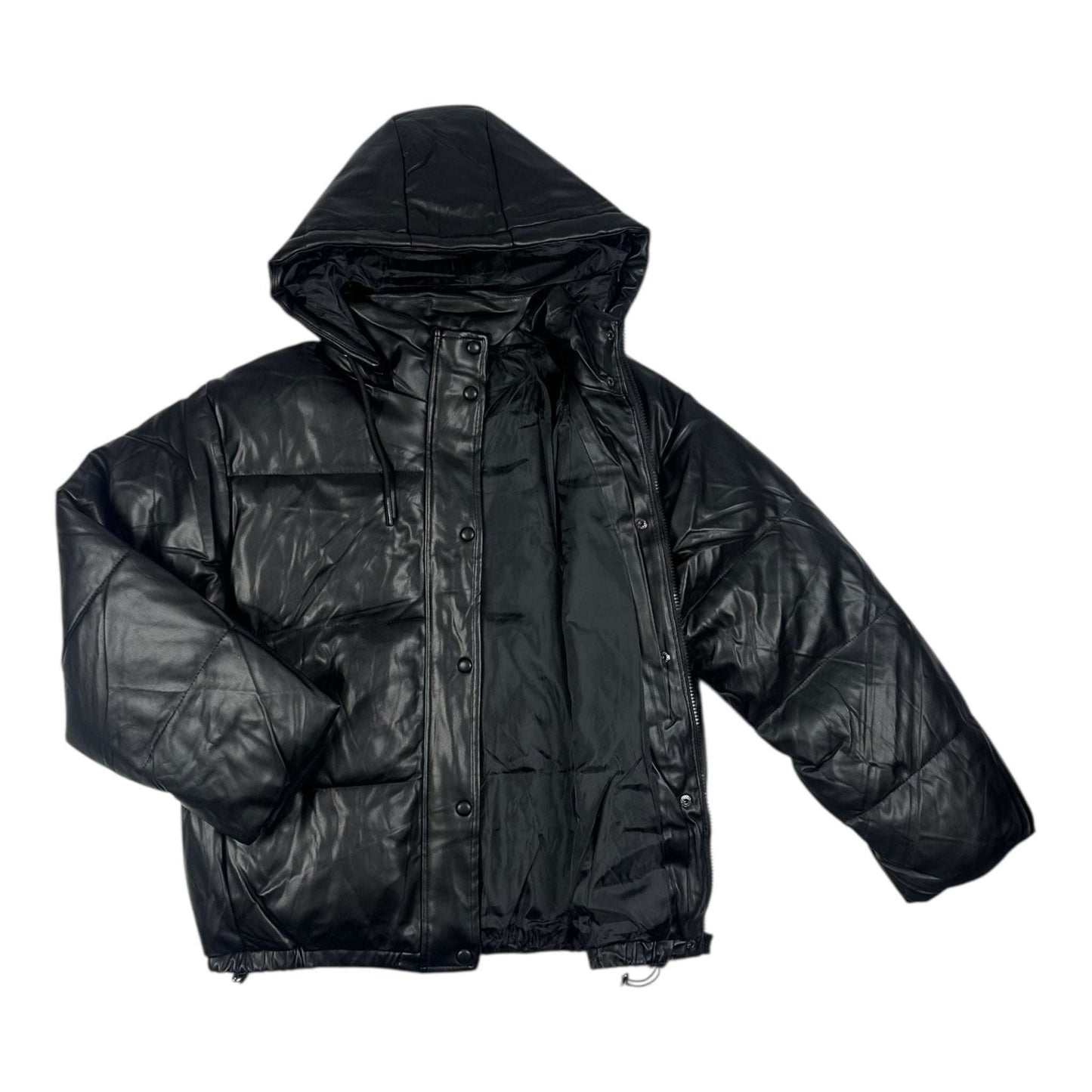 Angel Shopping Γυναικείο Puffer Μπουφάν για Χειμώνα Μαύρο