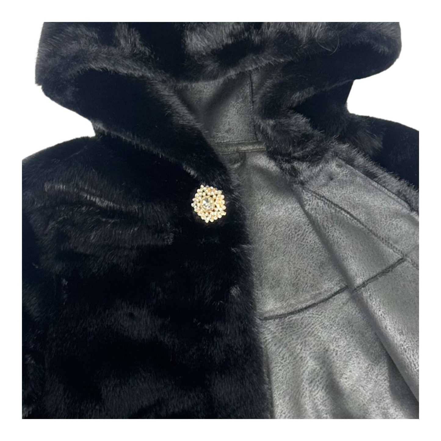 Angel Shopping Γυναικείο Μπουφάν για Χειμώνα Μαύρο