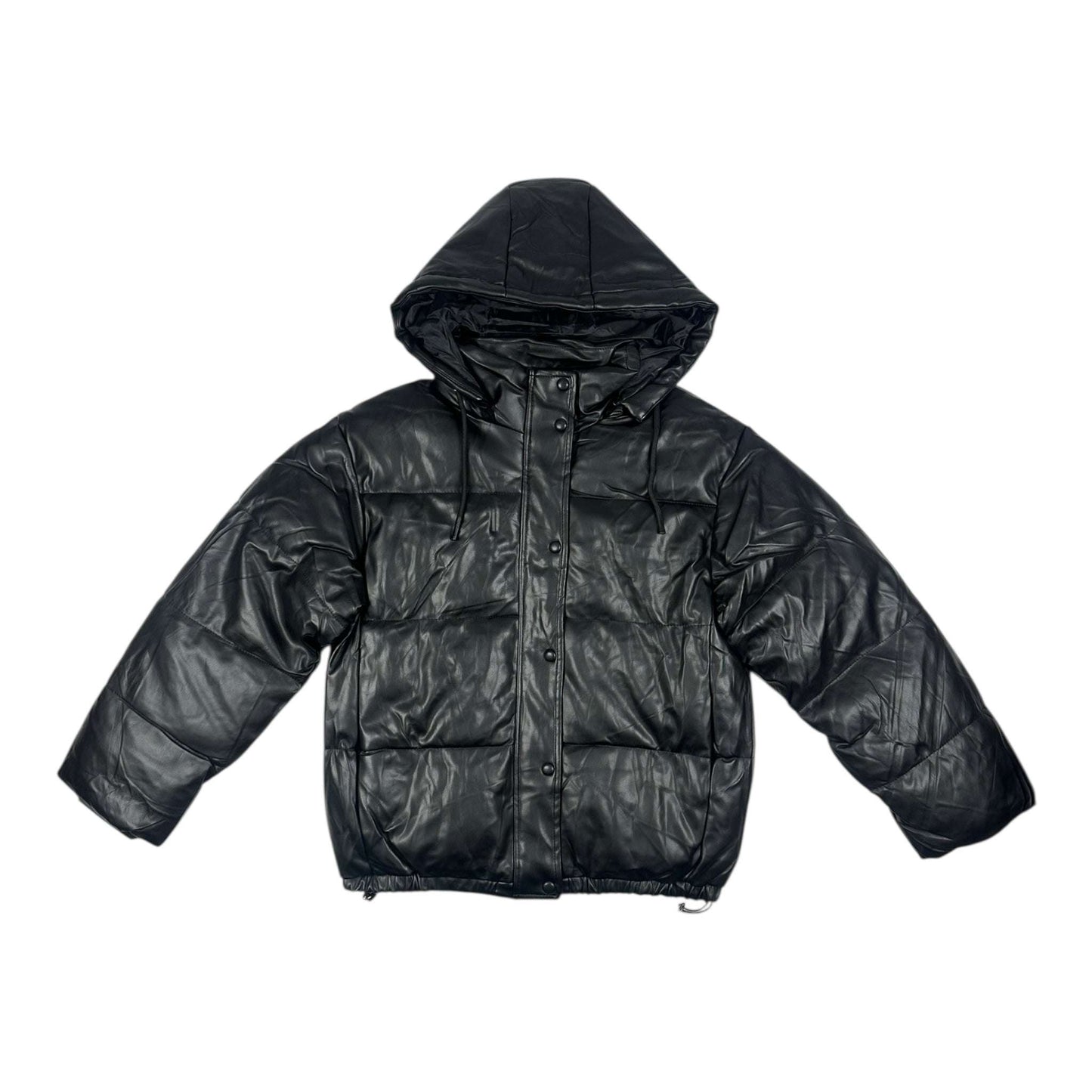 Angel Shopping Γυναικείο Puffer Μπουφάν για Χειμώνα Μαύρο