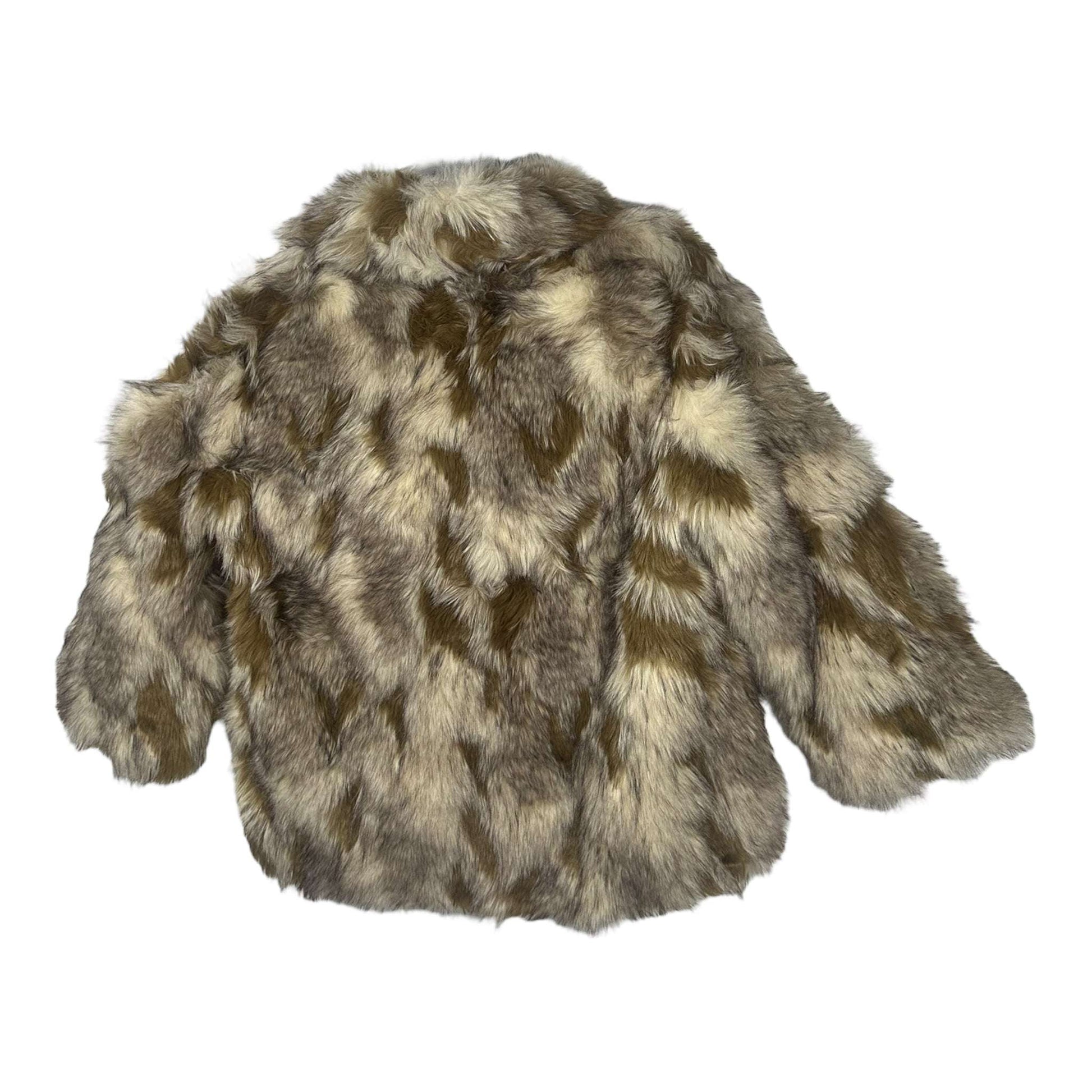 Angel Shopping Κοντή Γυναικεία Γούνα Καφέ