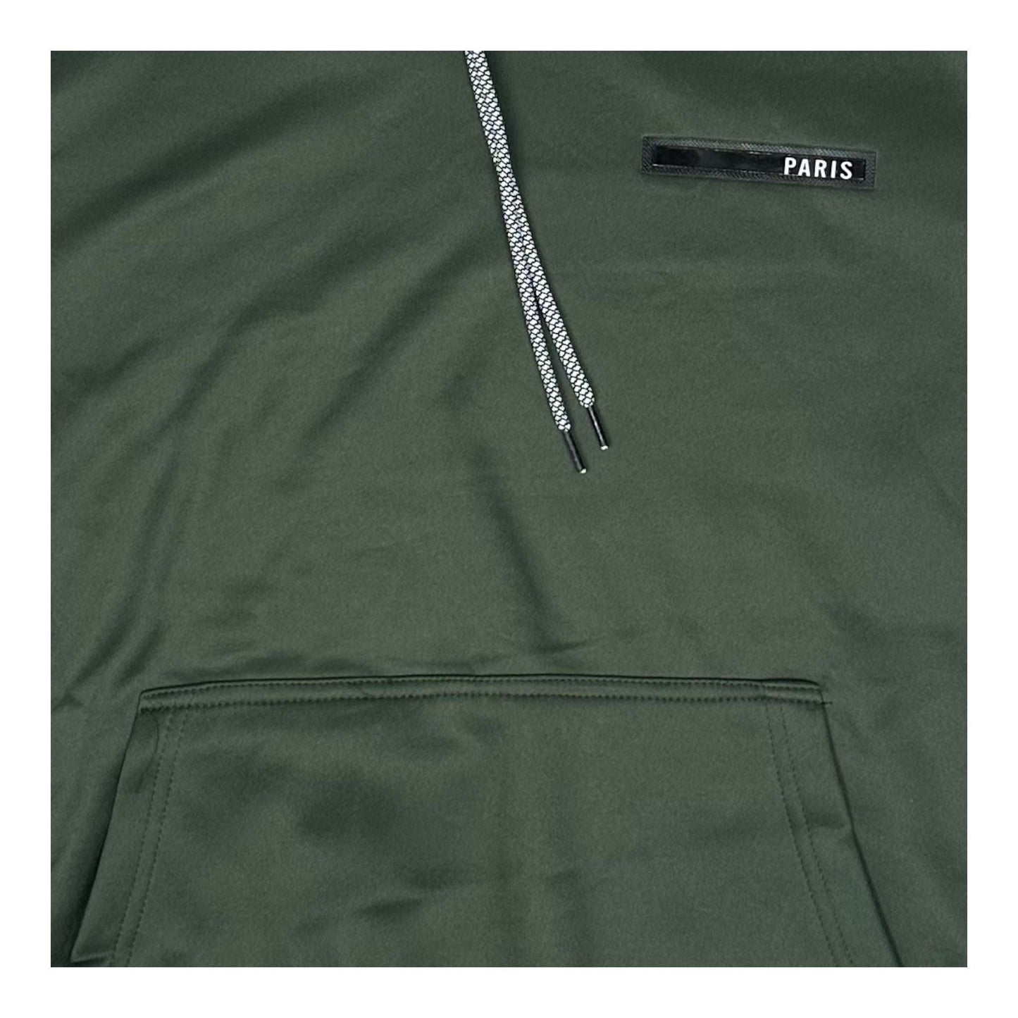 Angel Shopping Φούτερ με Κουκούλα Πράσινο