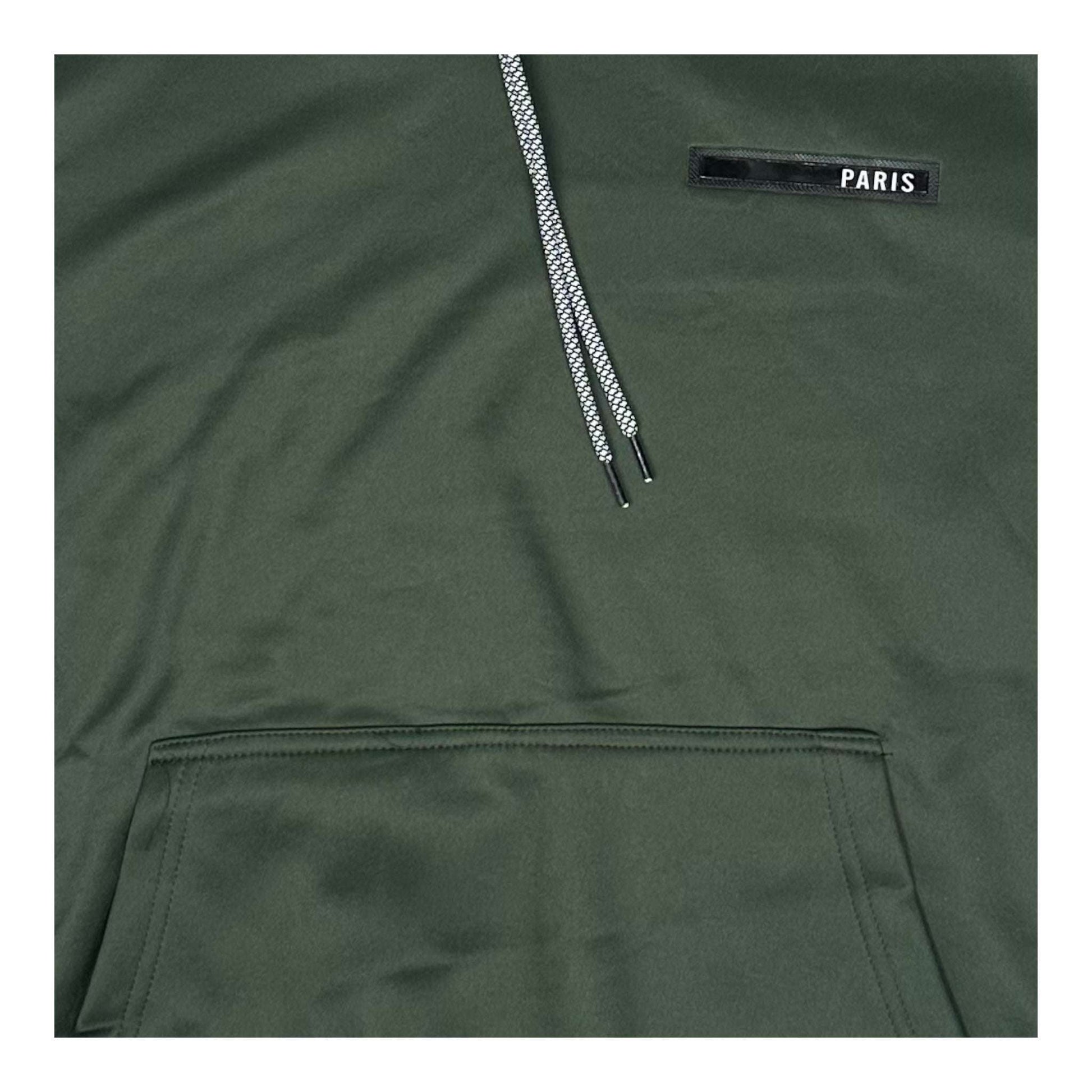 Angel Shopping Φούτερ με Κουκούλα Πράσινο