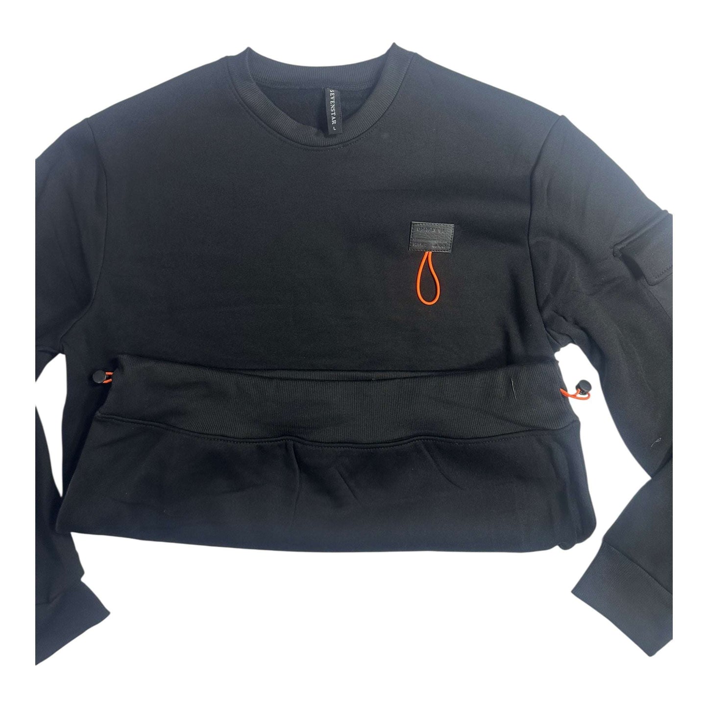 Angel Shopping Φούτερ Μαύρο