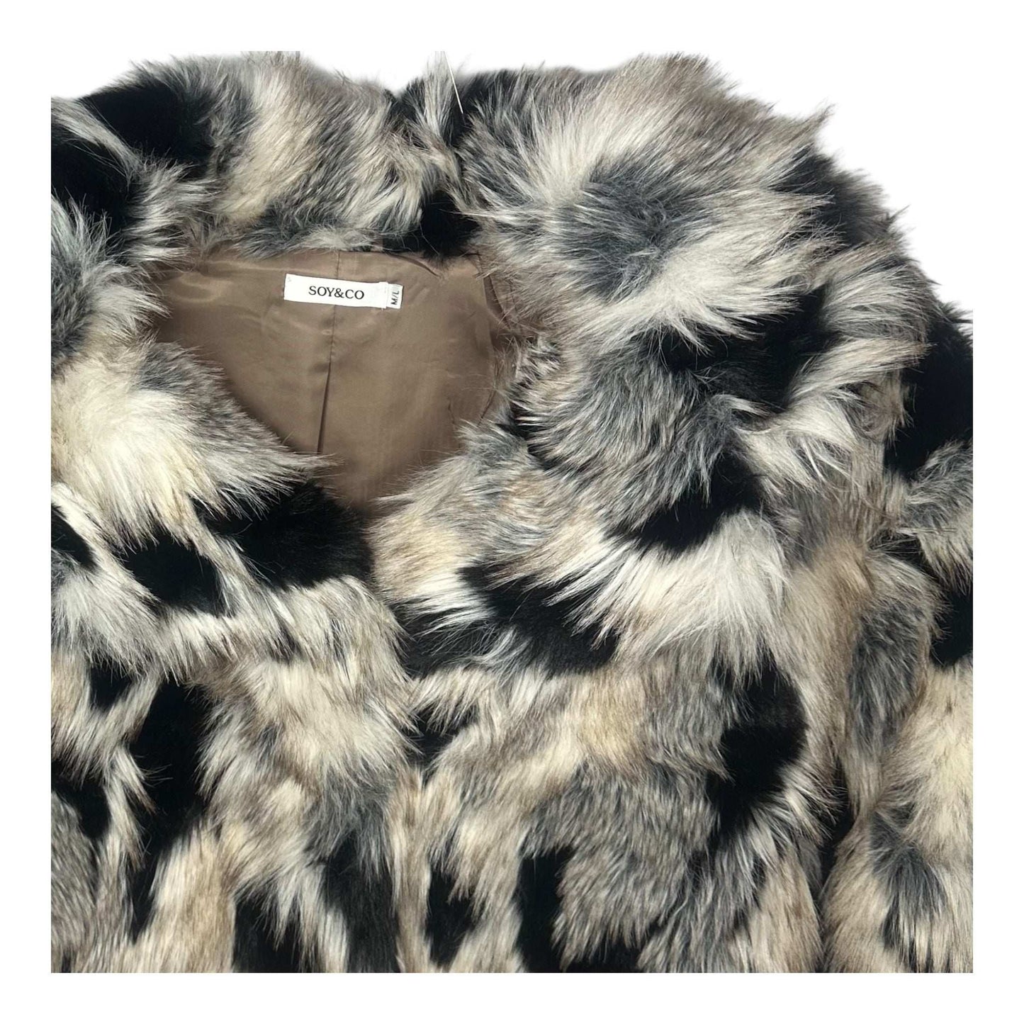 Angel Shopping Κοντή Γυναικεία Γούνα Μαύρο