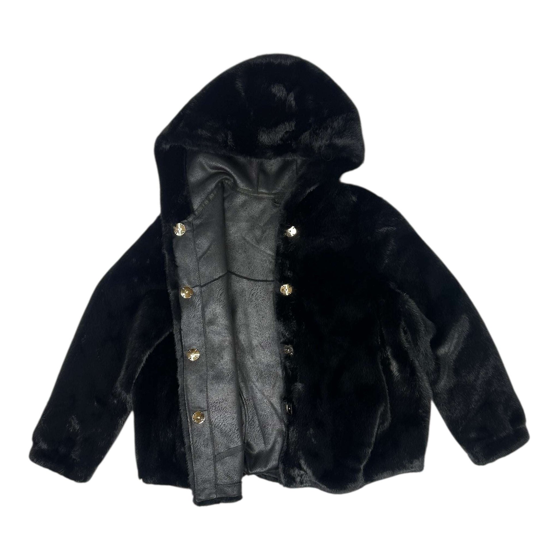 Angel Shopping Γυναικείο Μπουφάν για Χειμώνα Μαύρο