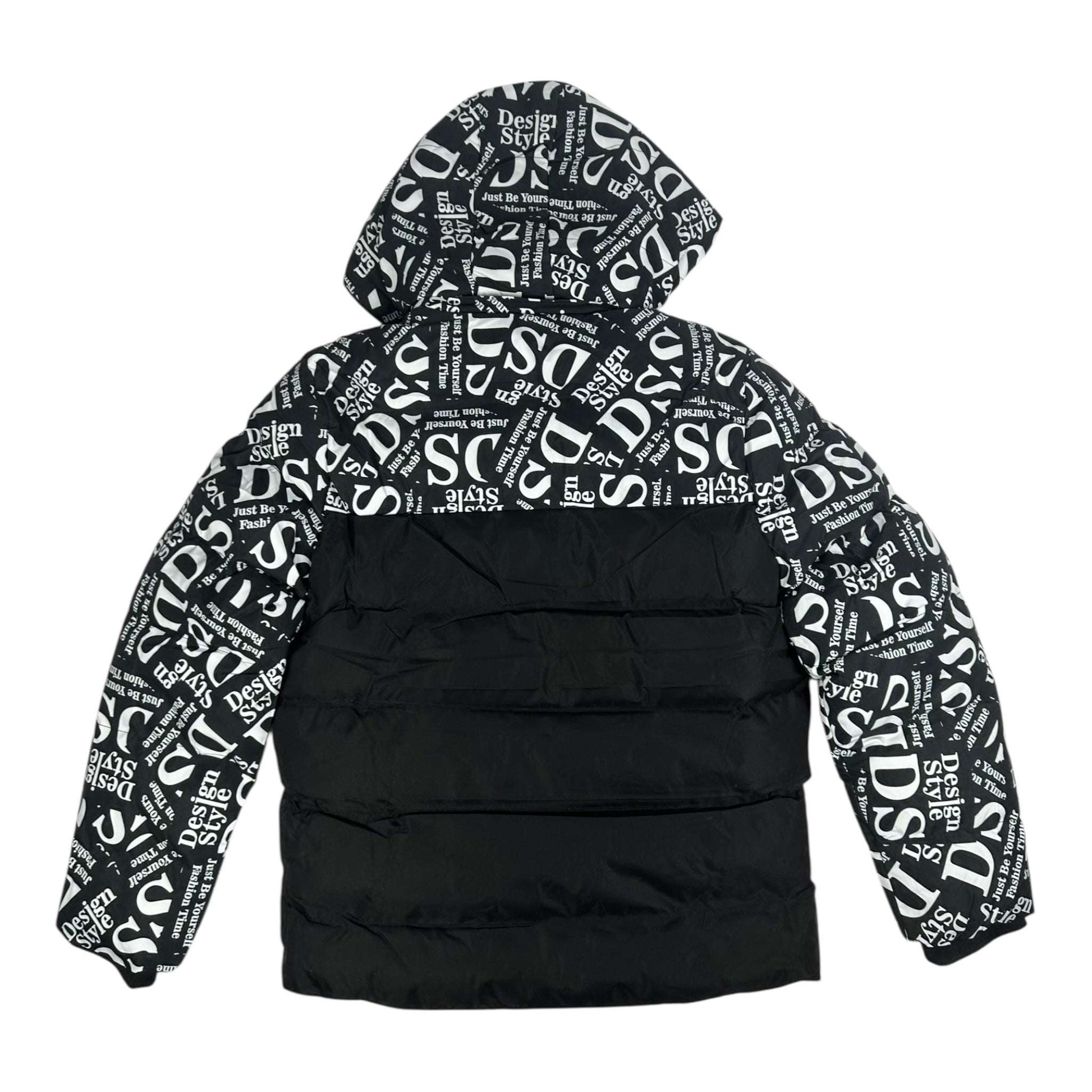 Angel Shopping Μπουφάν Puffer Μαύρο