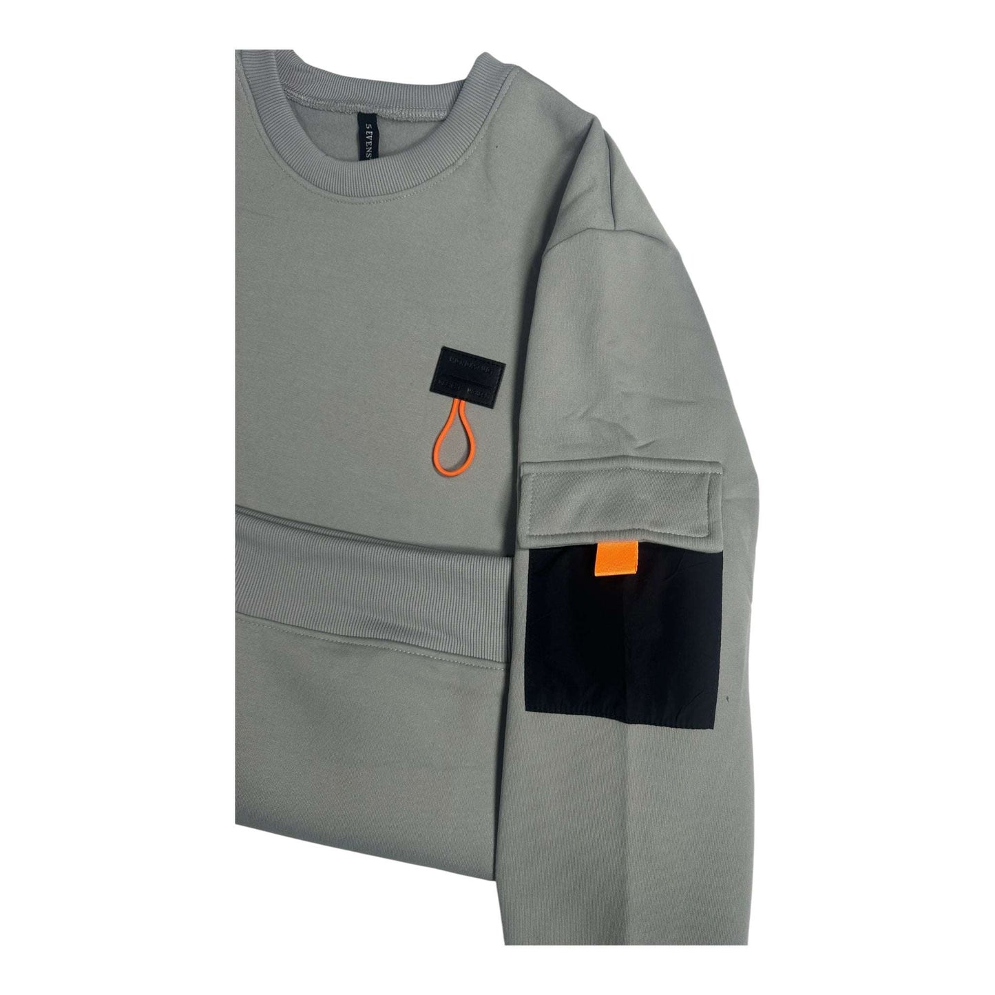 Angel Shopping Φούτερ Γκρί