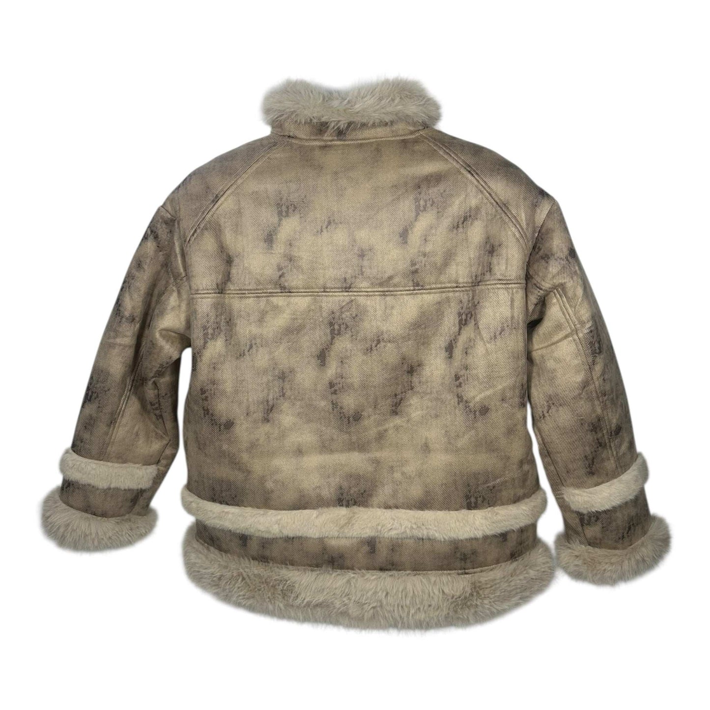 Angel Shopping Γυναικείο Μπουφάν για Χειμώνα Μπεζ