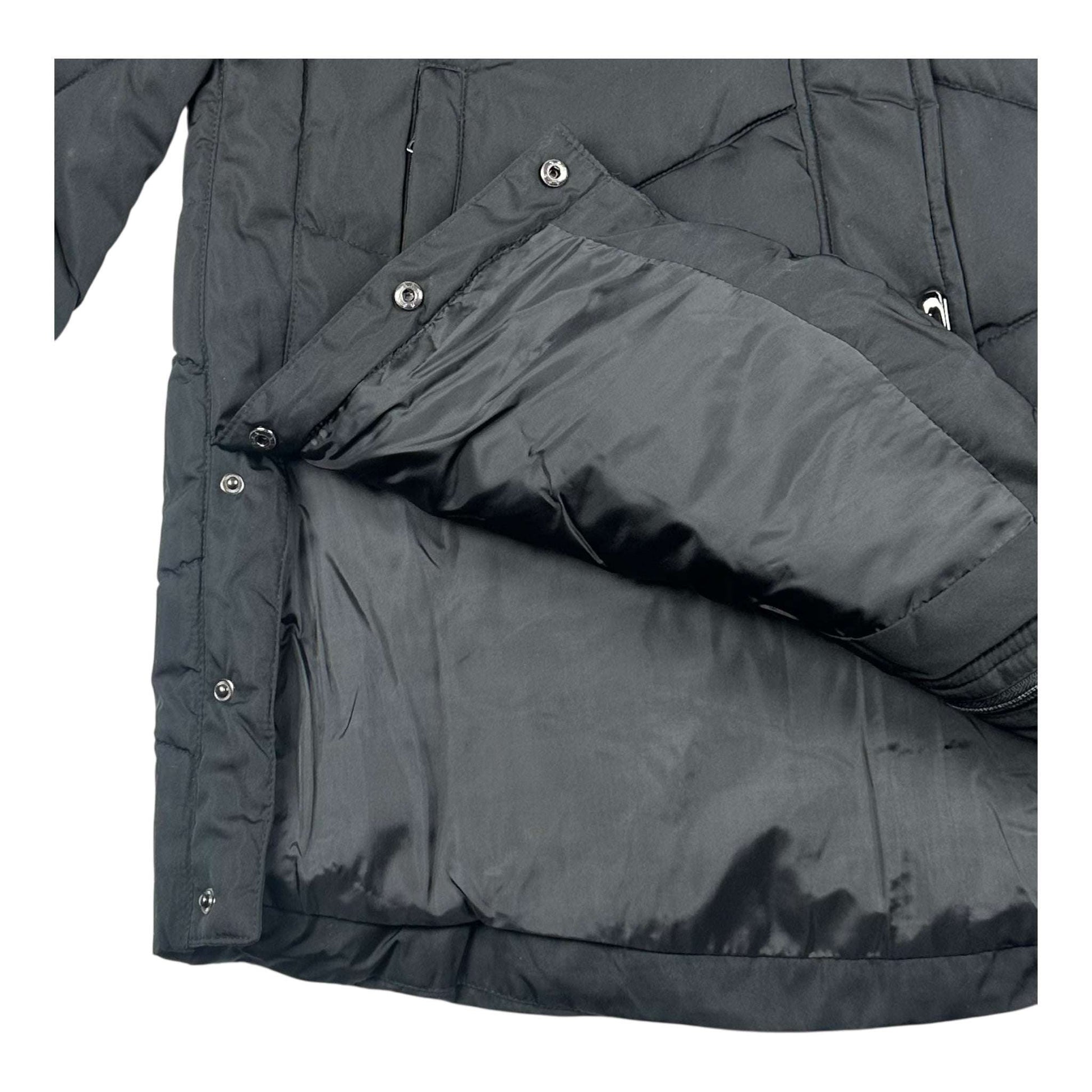 Angel Shopping Μακρύ Γυναικείο Μπουφάν για Χειμώνα Μαύρο