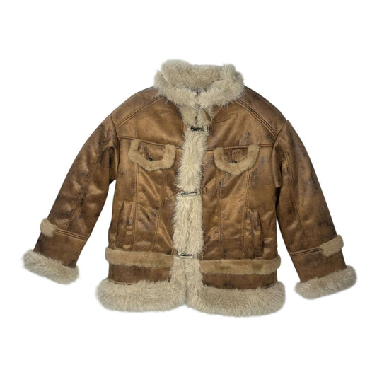 Angel Shopping Γυναικείο Μπουφάν για Χειμώνα Καφέ